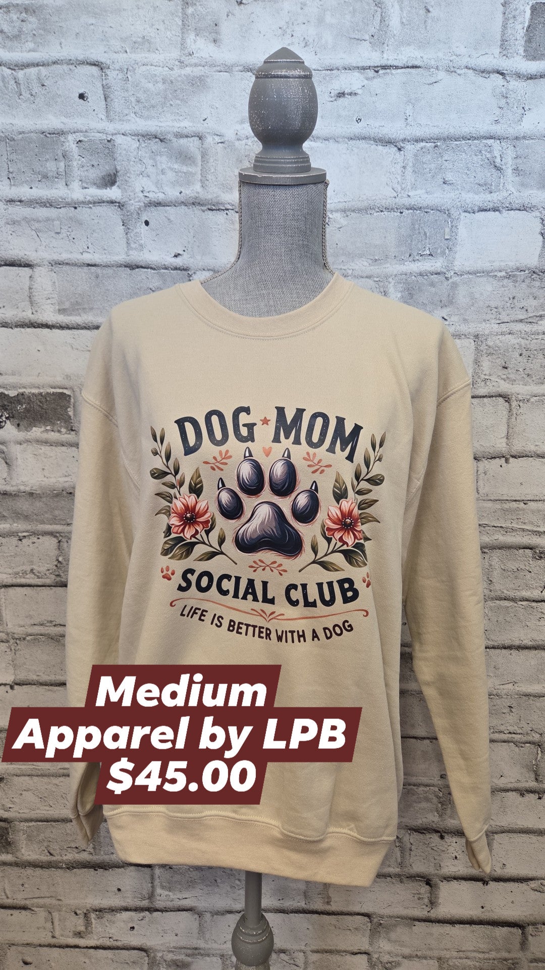 Apparel by LPB - Dog Mom - Medium
