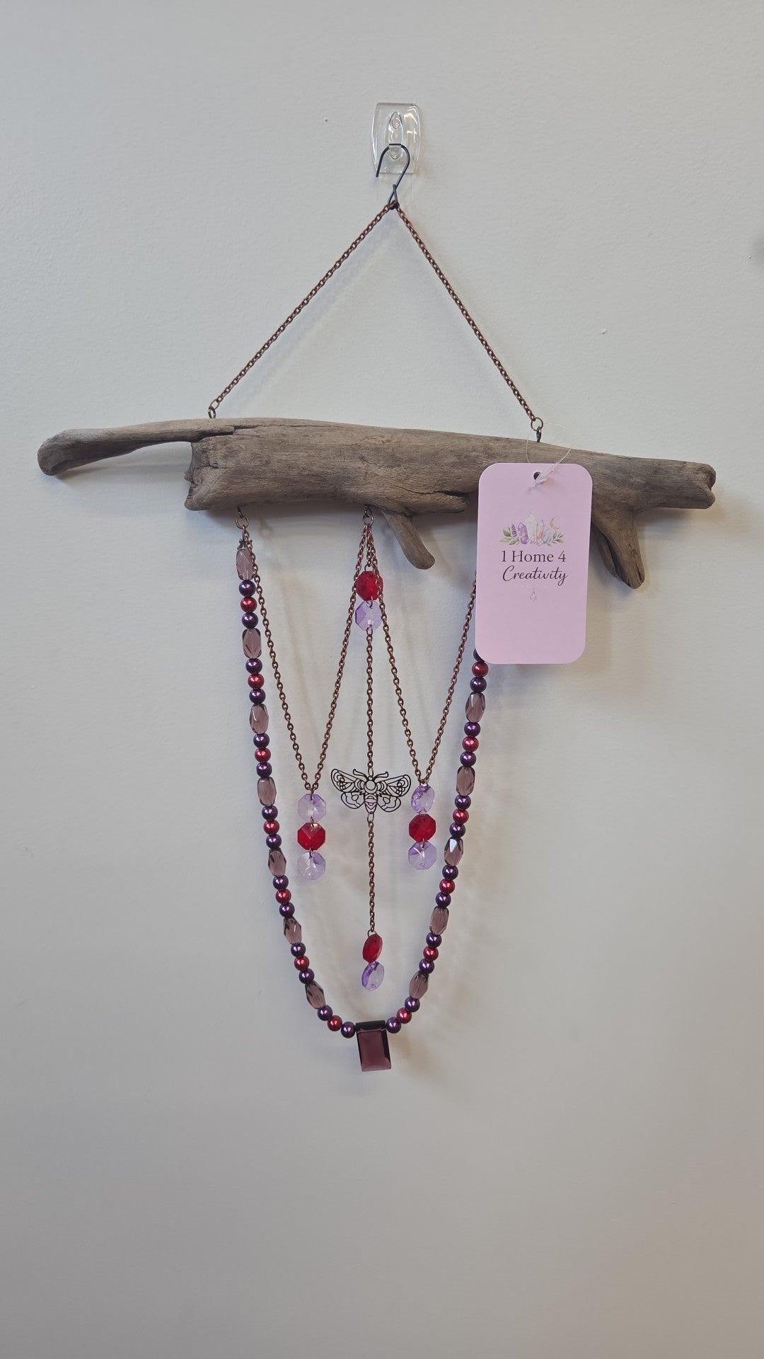 1 Home 4 Creativity - Wall Hanging - Crimson Butterfly Cascade - Available for pickup instore ONLY at 90 Samnah Crescent in Ingersoll