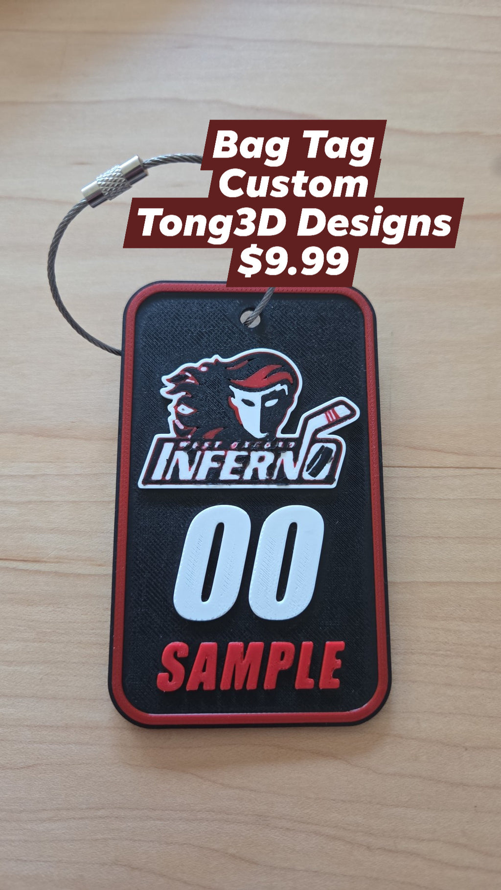 Tong 3D Designs - West Oxford Inferno - Multiple Items