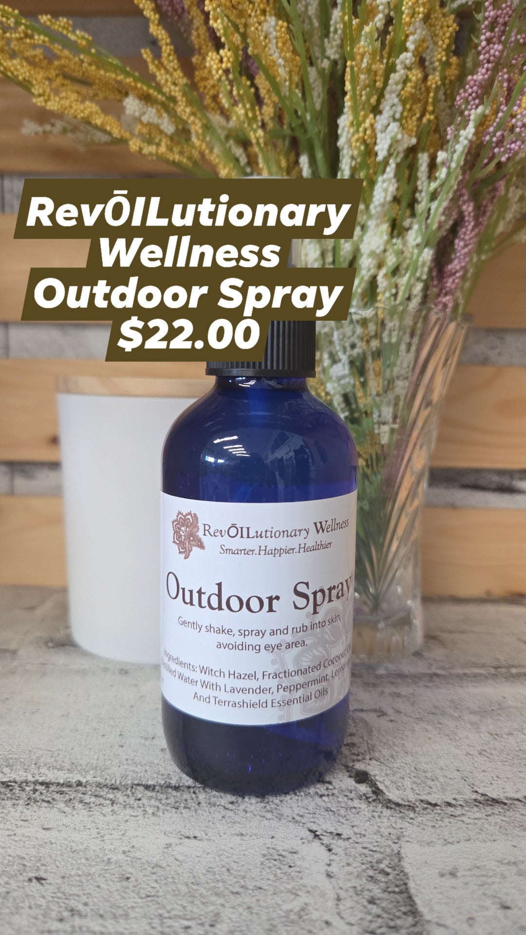 RevOILutionary Wellness - Premade DoTERRA - Outdoor Spray