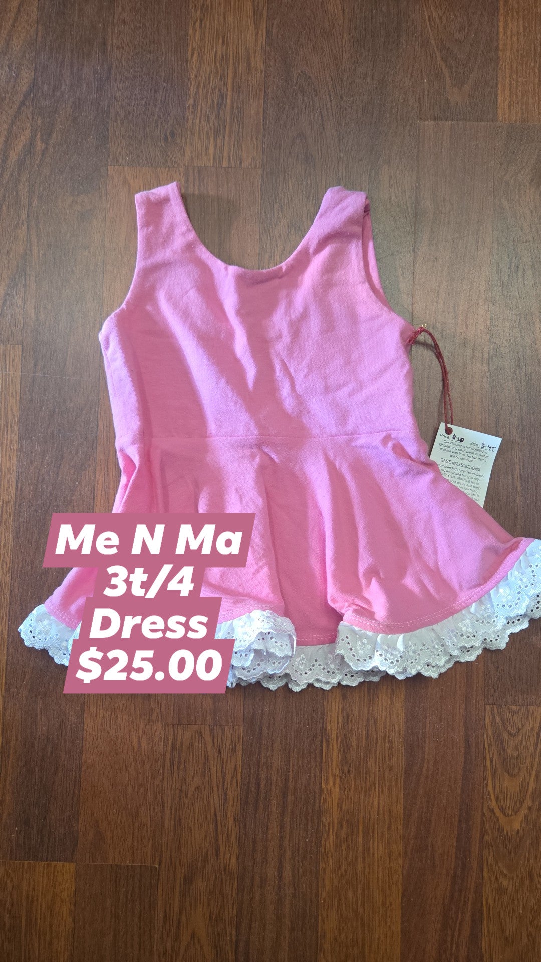 Me n Ma - Dress - 3/4t