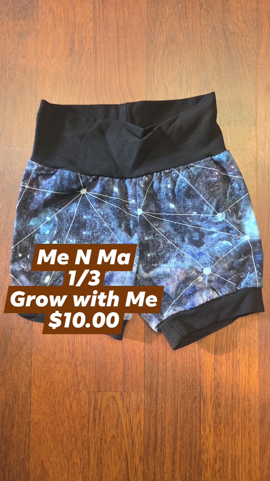 Me n Ma - Grow with me short - 1/3t - Galaxy