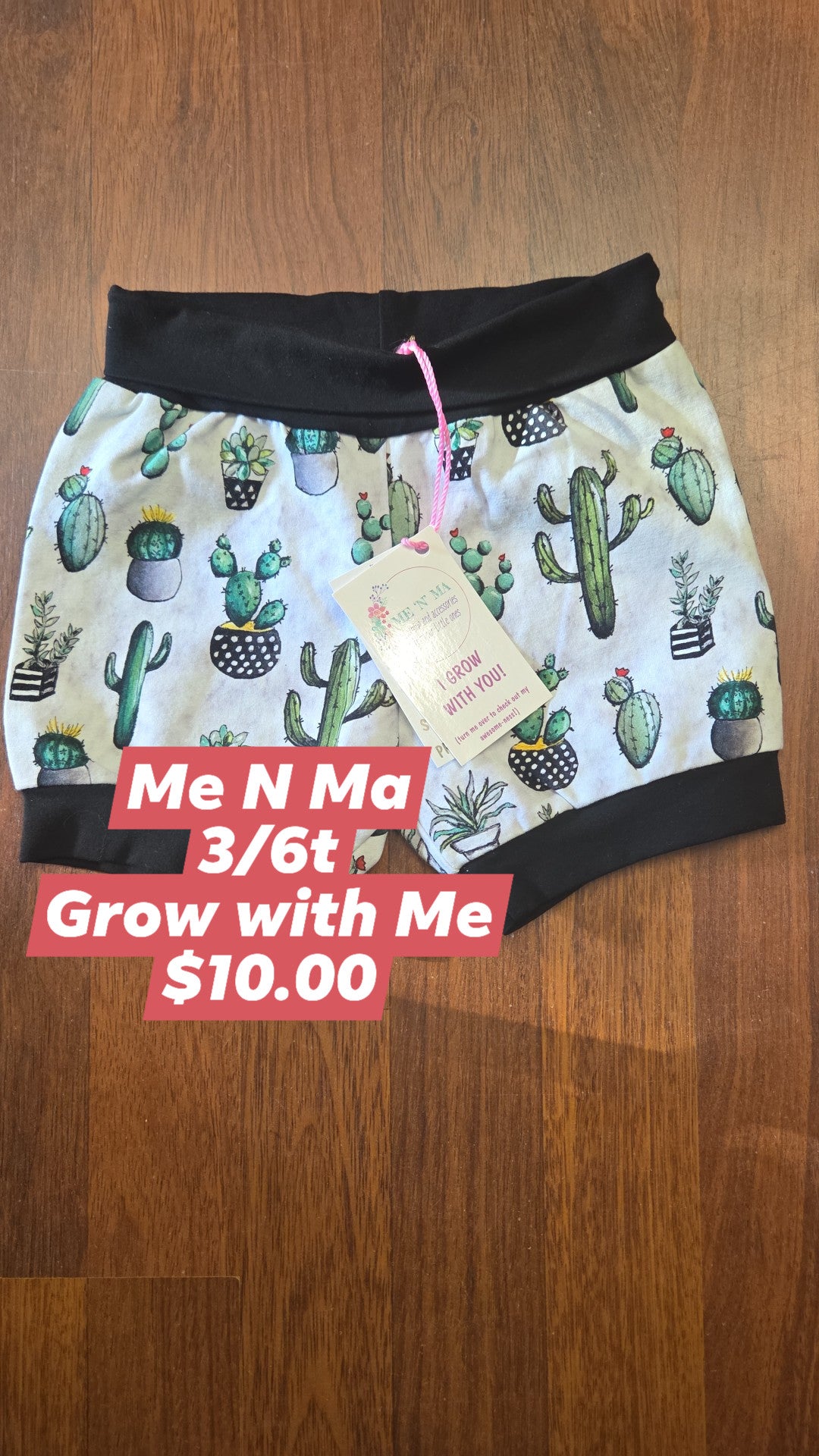 Me n Ma - Grow with me short - 3/6 - Cactus