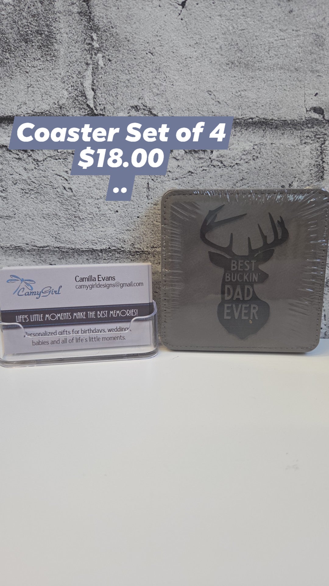 Camy Girl Makery - Coasters