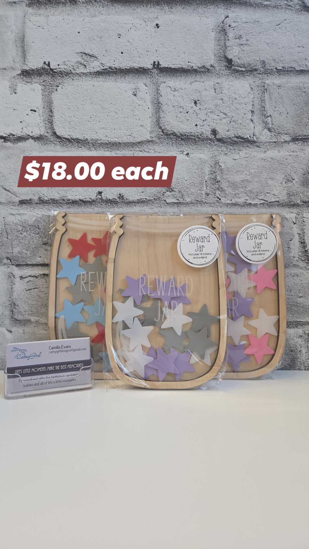 Camy Girl Makery - Reward Jars