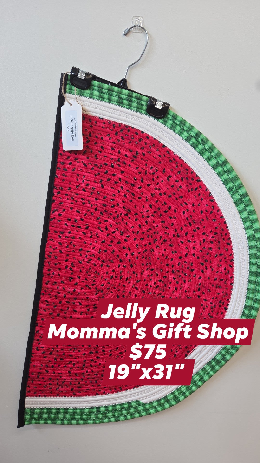 Momma's Gift Shop - Jelly Rug - Watermelon