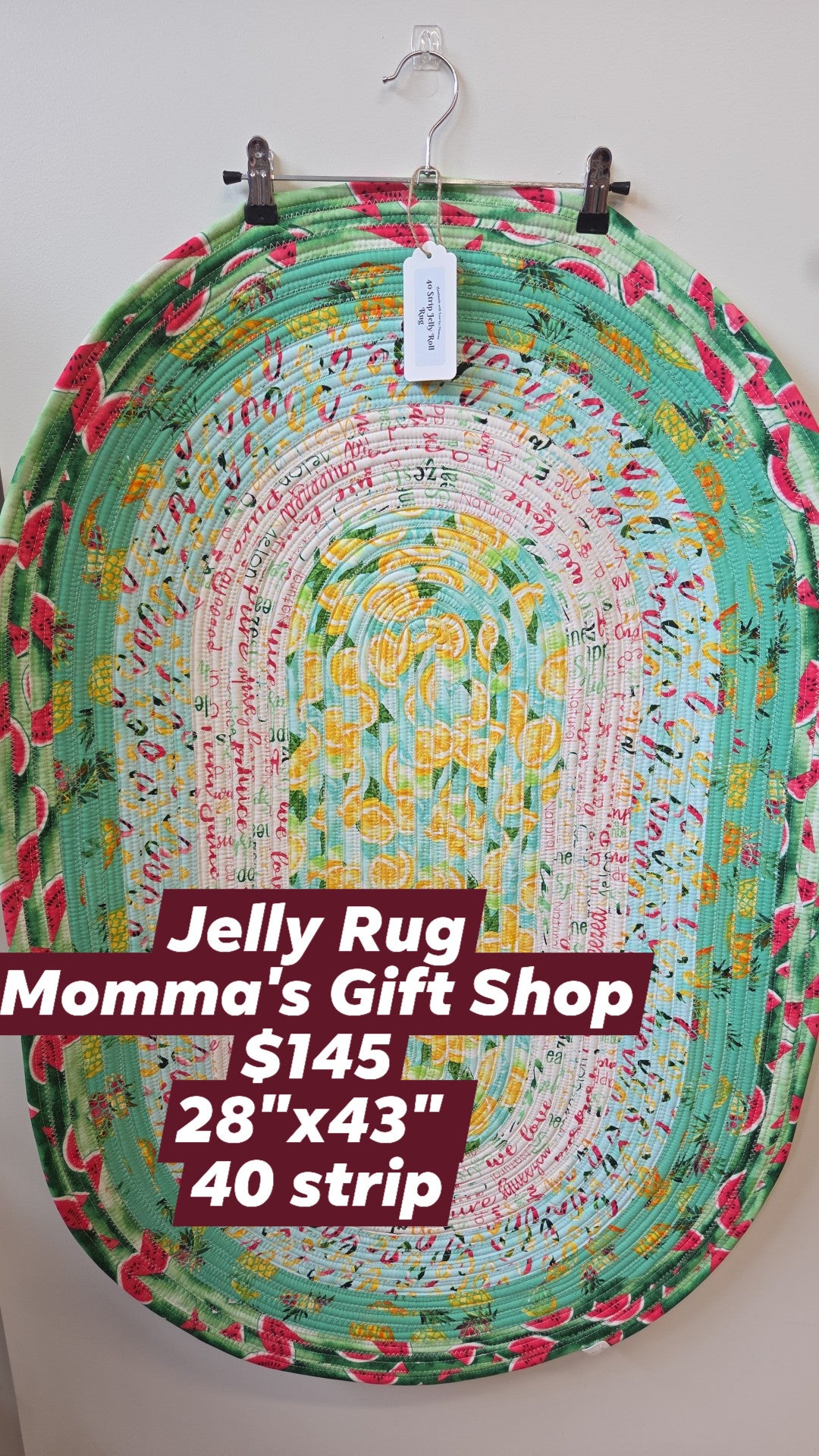 Momma's Gift Shop - Jelly Rug - 40 Strip