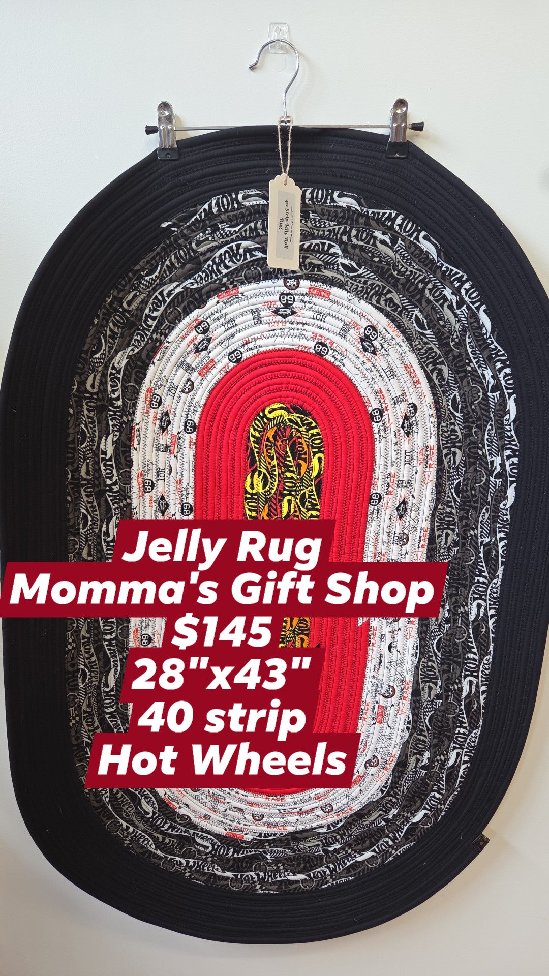 Momma's Gift Shop - Jelly Rug - 40 Strip - Hot Wheels