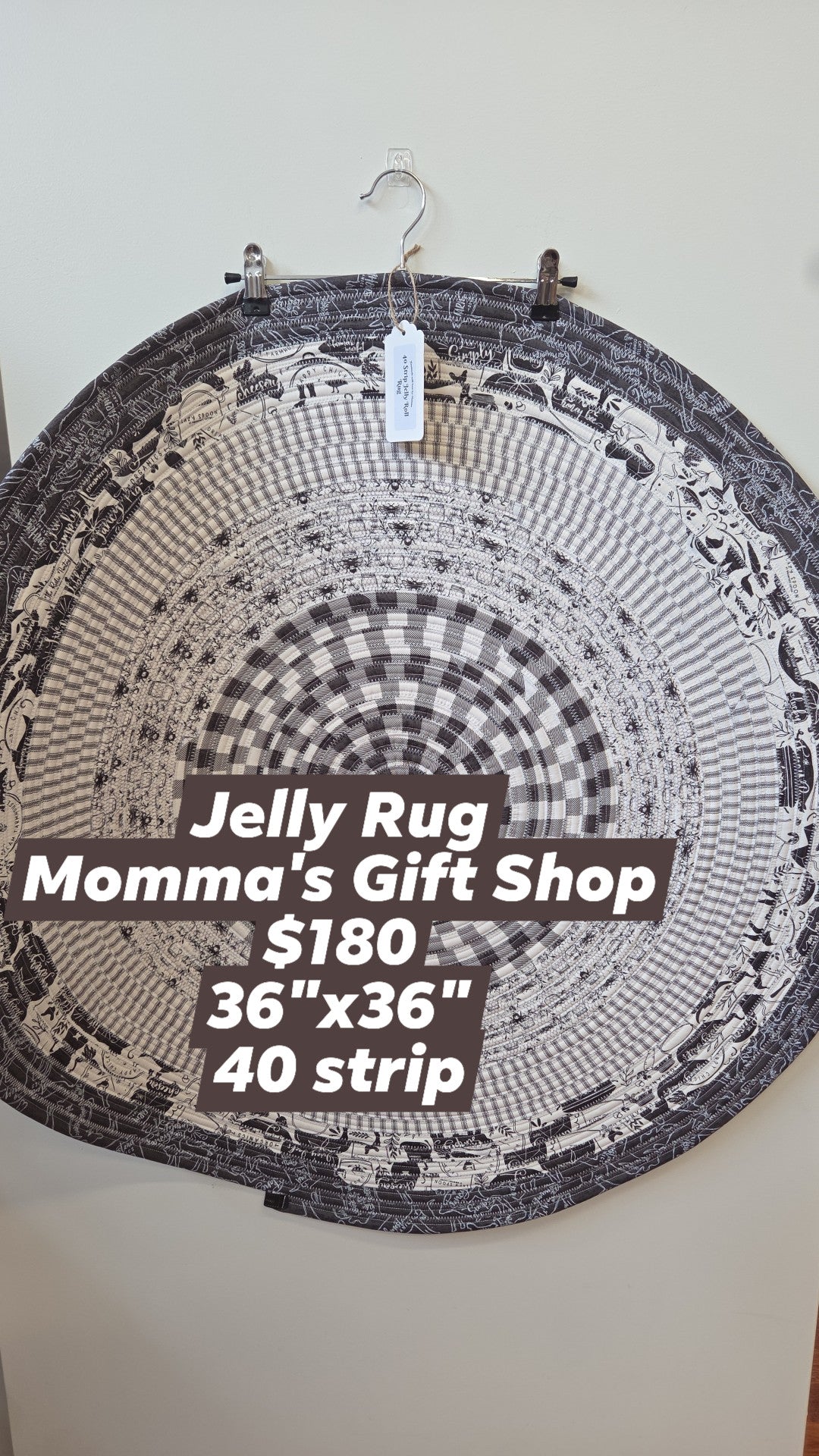 Momma's Gift Shop - Jelly Rug - 40 Strip