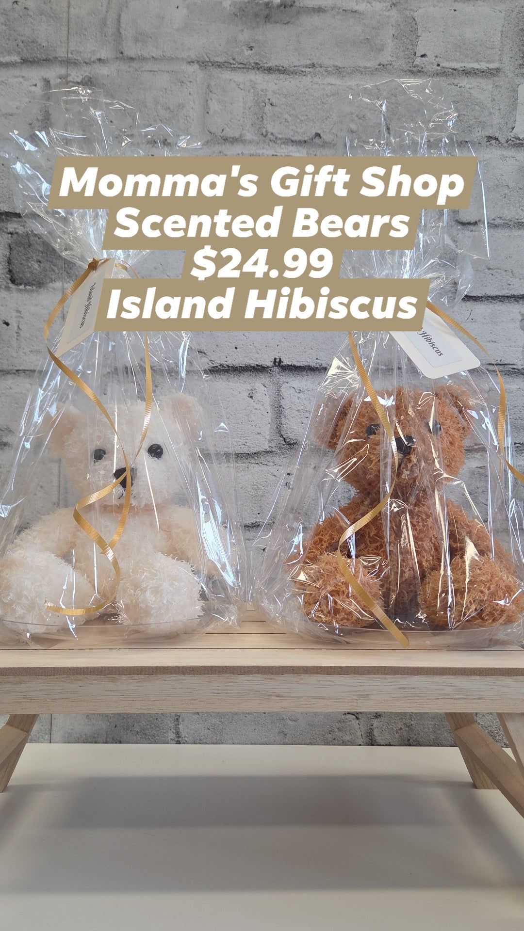 Momma's Gift Shop - Dipped Bear Room Fresheners - Island Hibiscus