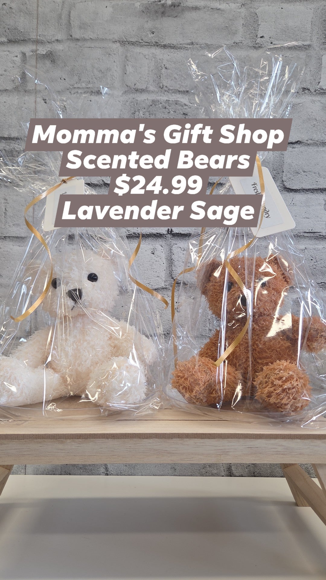 Momma's Gift Shop - Dipped Bear Room Fresheners - Lavender Sage