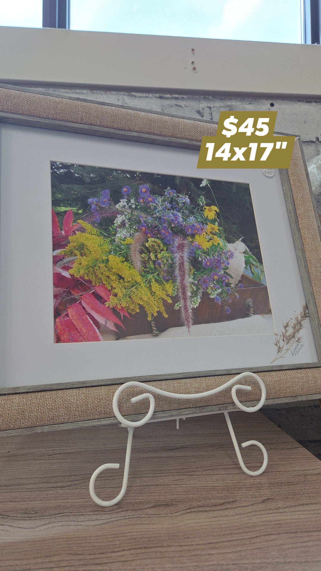 Frame It - Framed Print - Fall Bouquet - Available for pickup instore ONLY at 90 Samnah Crescent in Ingersoll