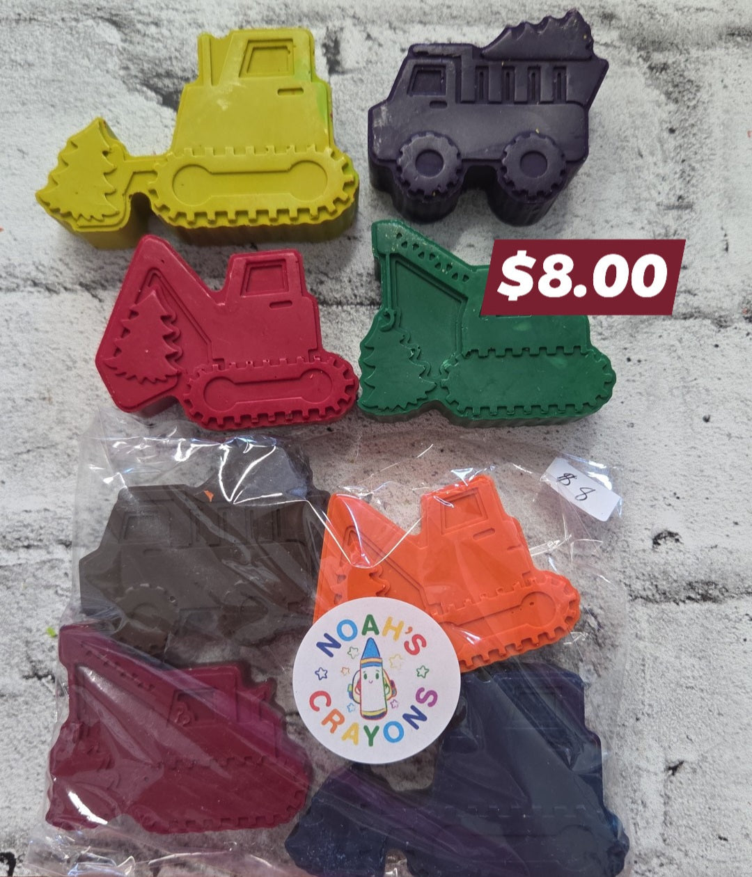 Noah's Crayons - Construction - Surprise Colours