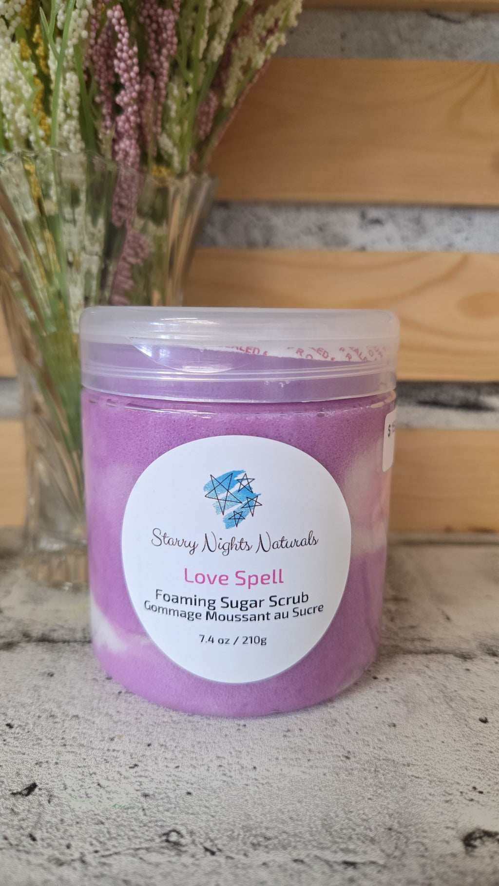 Starry Nights Naturals - Foaming Sugar Scrub - Love Spell