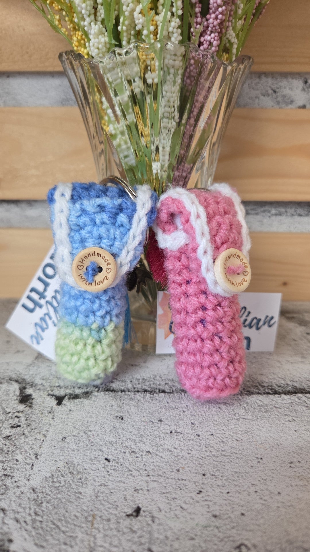 True Canadian North - Crochet Lip Chap Holders - Surprise Pattern