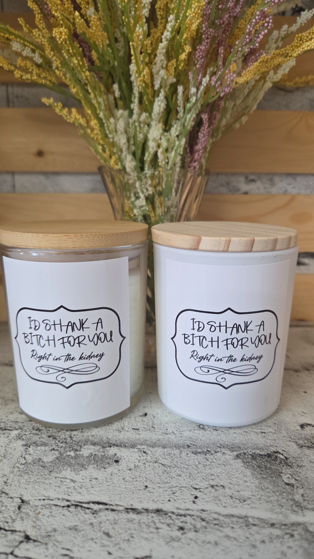 Sassy Candle - I'd Shank