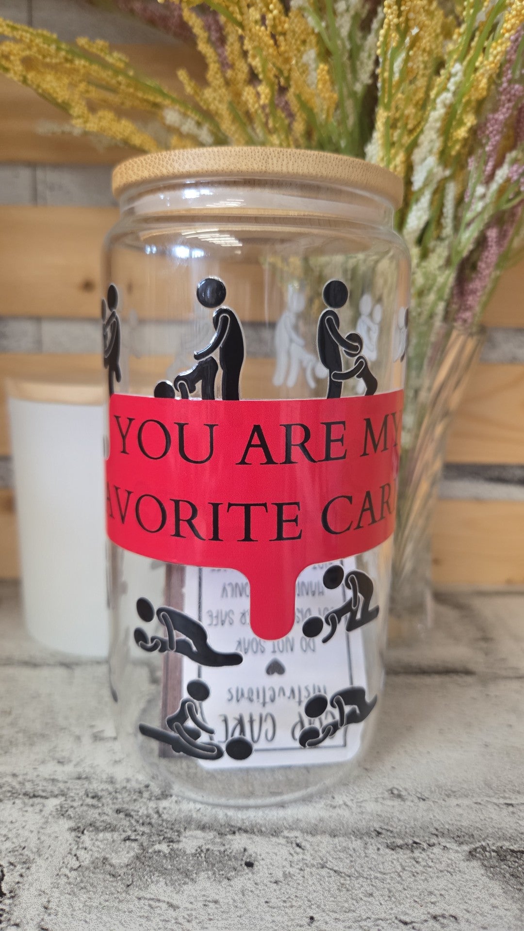 Natasha's Custom Creations - Glass Tumbler