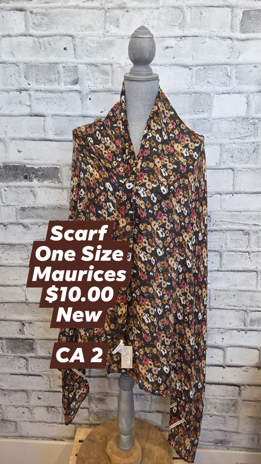 One Size - Scarf - New