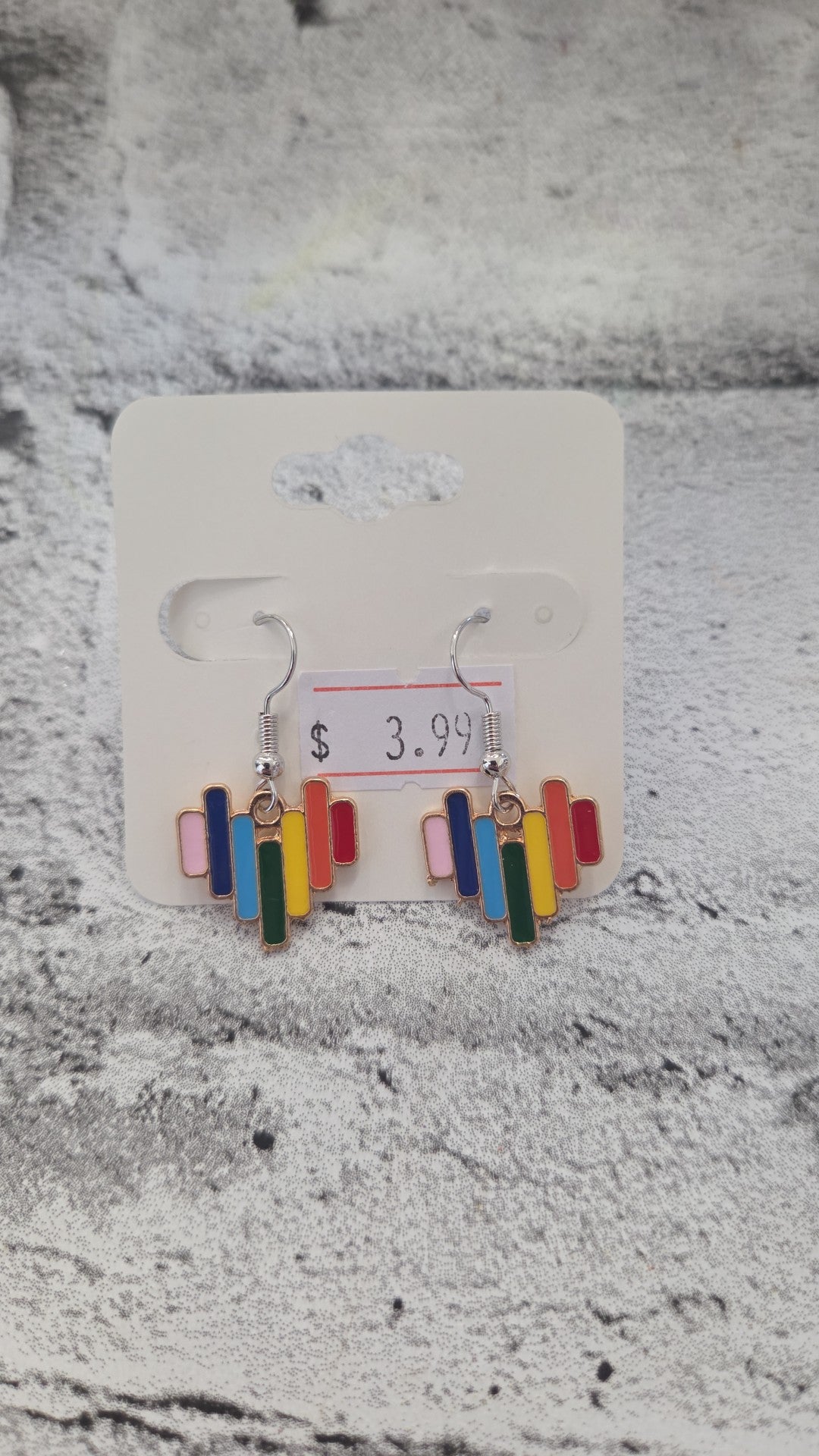 SparkleLane Jewelry - Earrings - Rainbow Hearts
