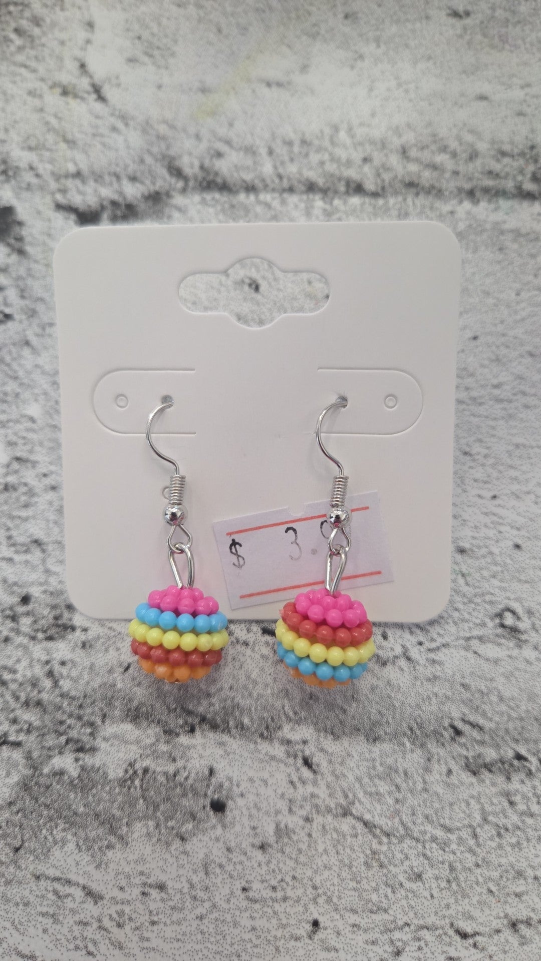 SparkleLane Jewelry - Earrings - Children's - Colourful Balls