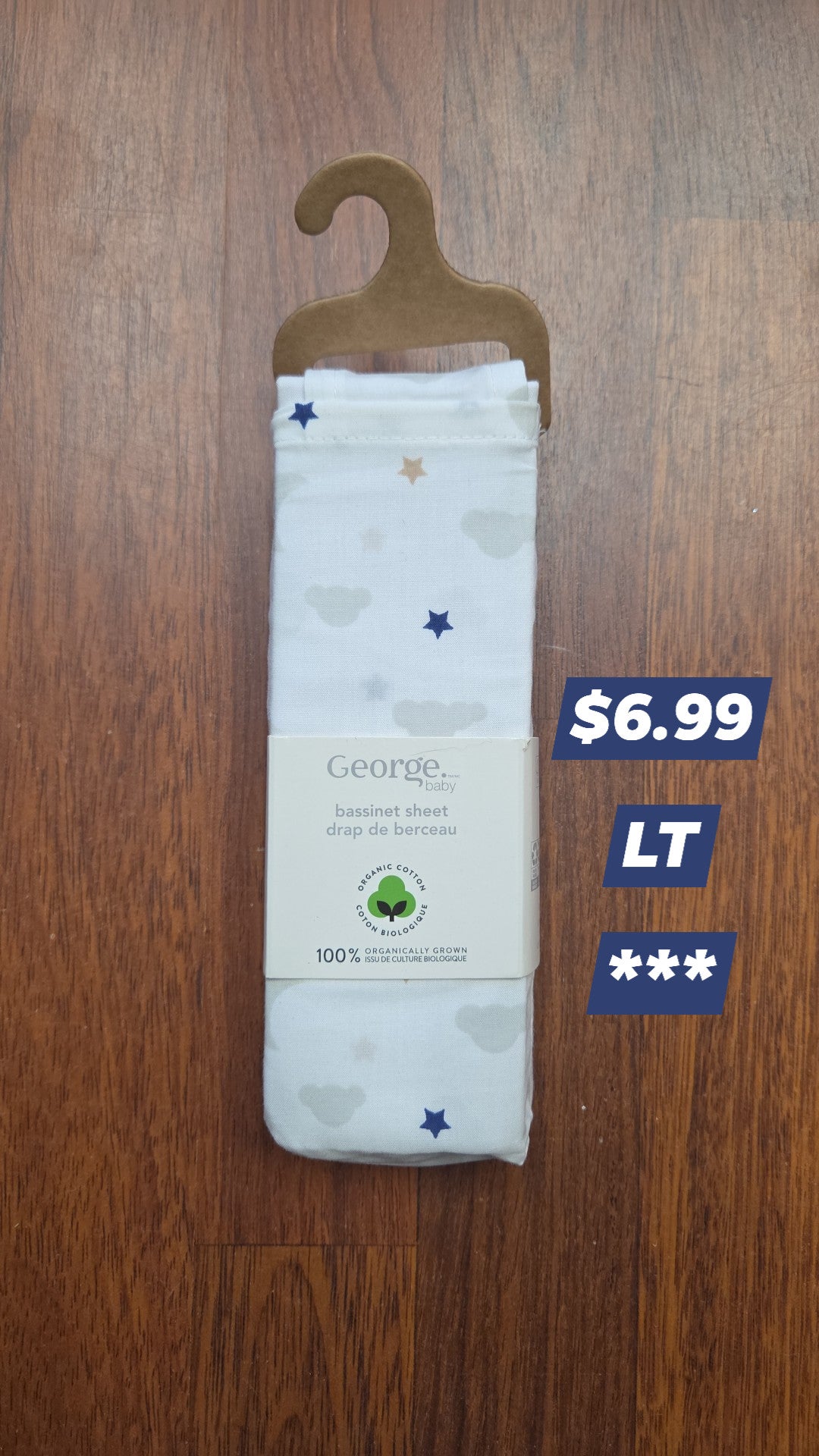 Bassinet Sheet - New