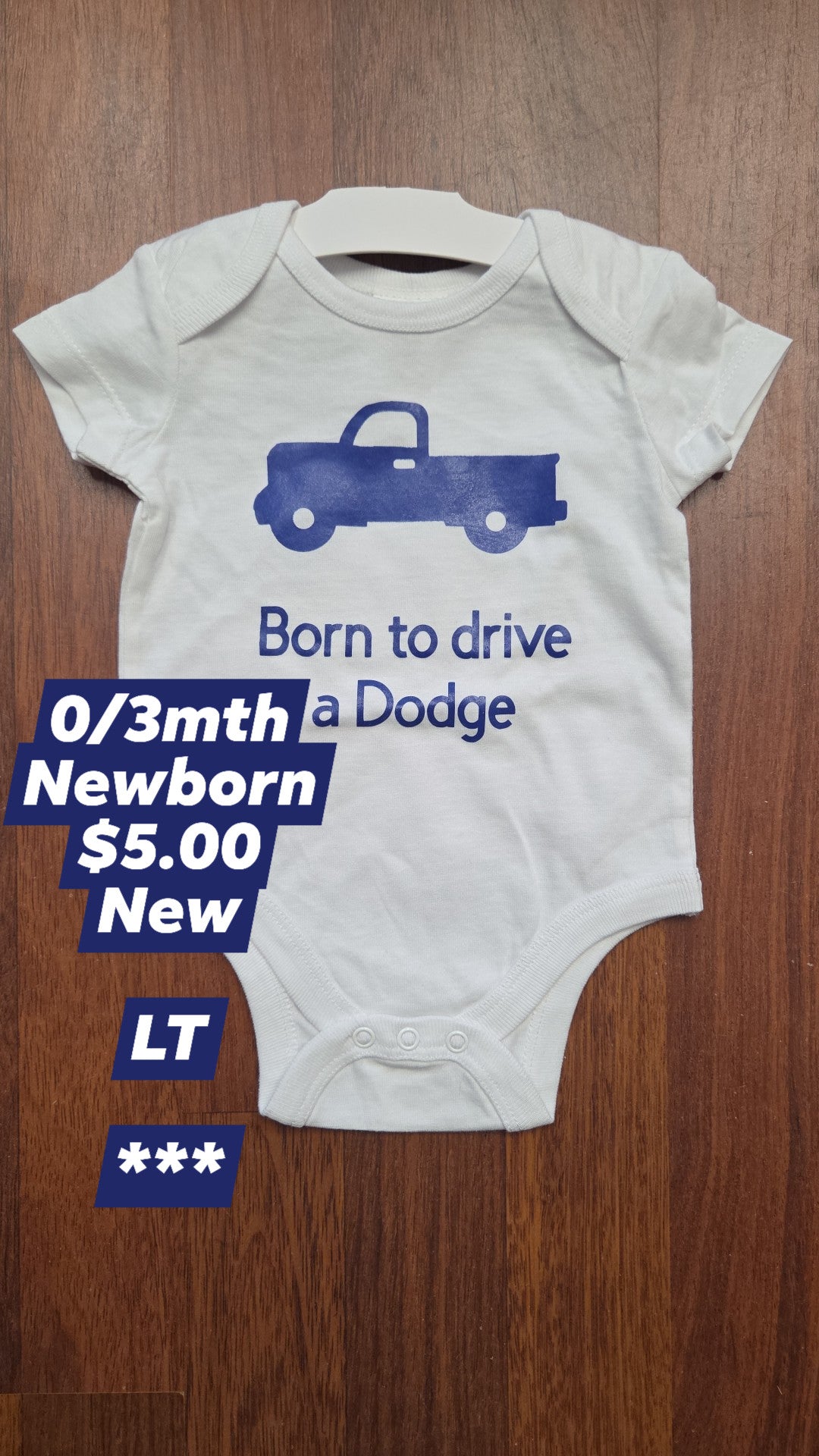 0/3 - New - Born to drive a dodge