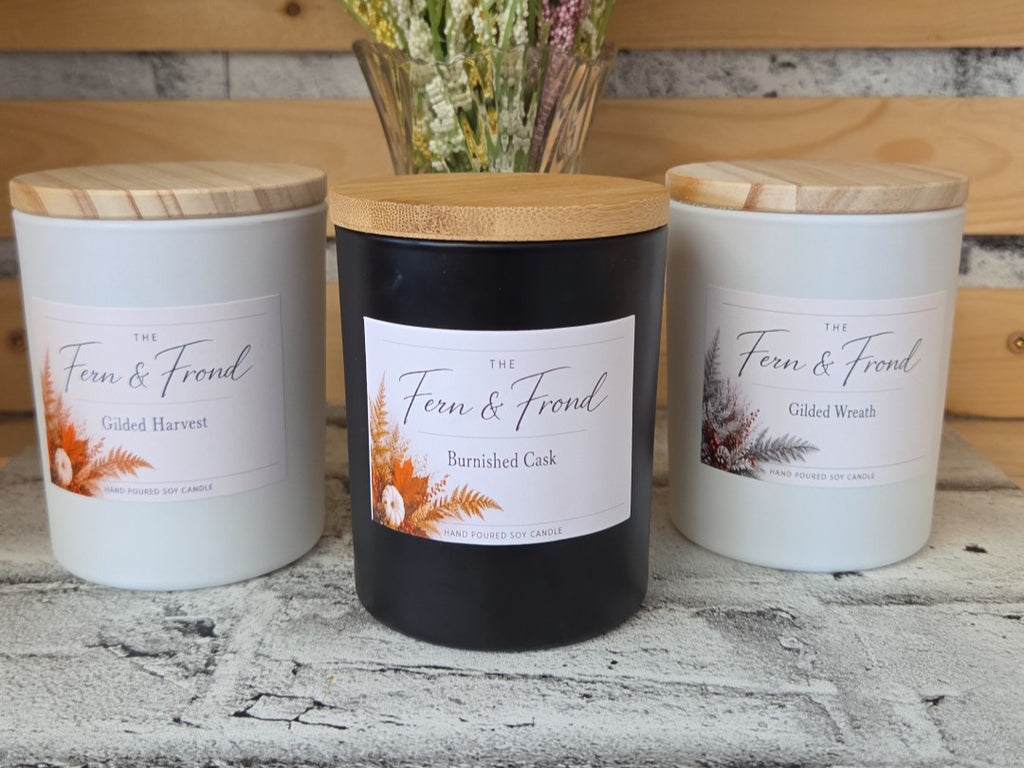 The Fern & Frond - Gilded Harvest/Burnished Cask/Gilded Wreath/Harvest Reserve