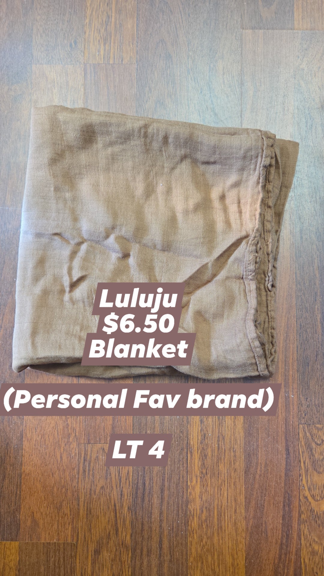 Muslin Blanket