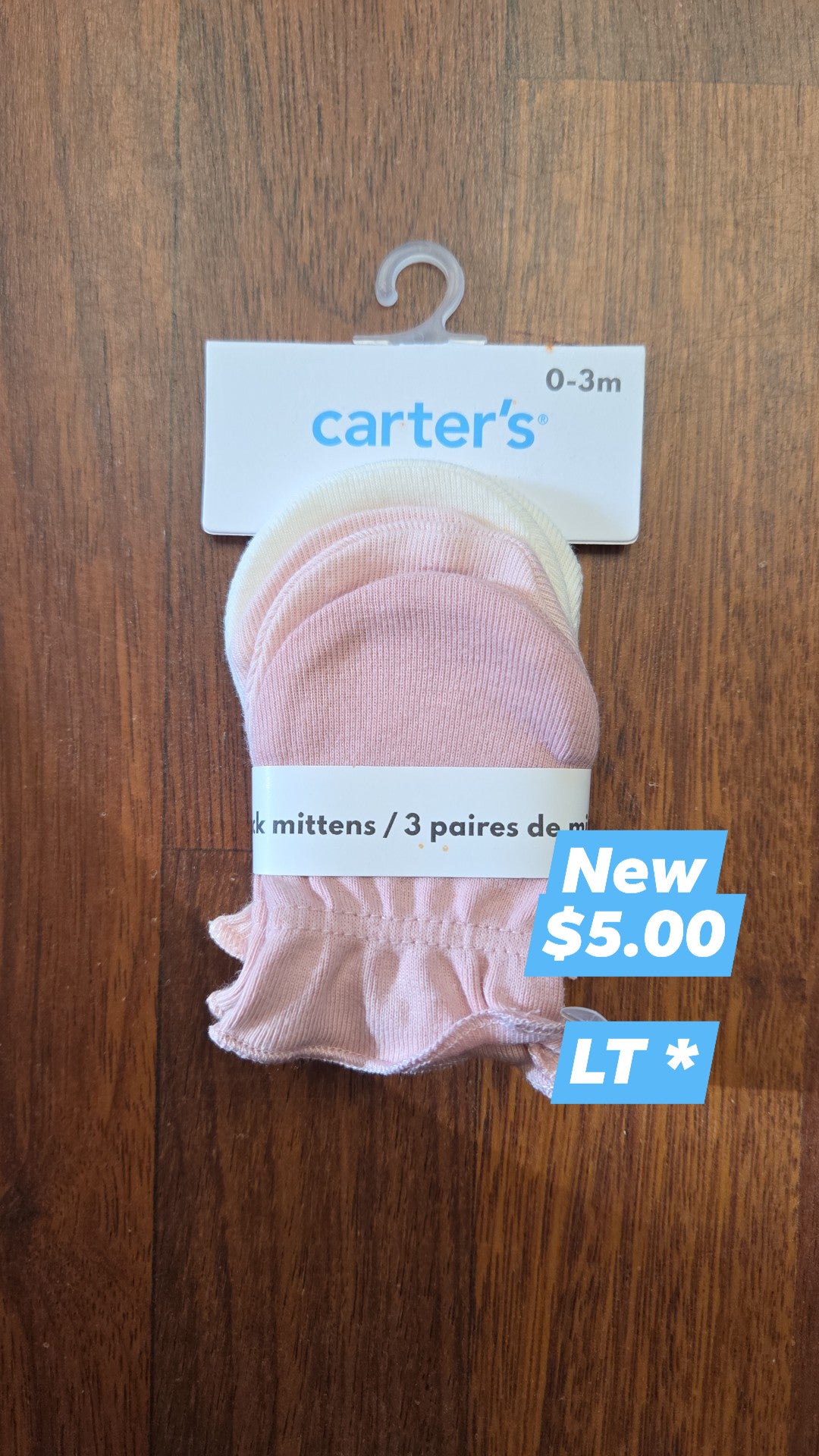 New Newborn Mittens