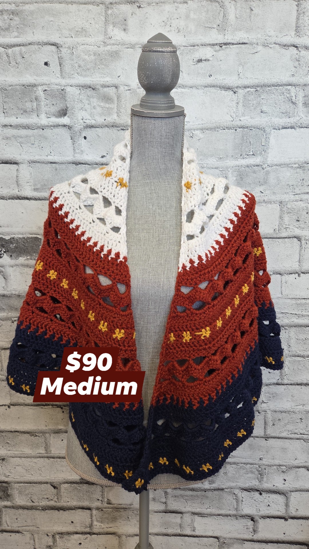 Mallow Crafts - Crochet Shawls - Medium
