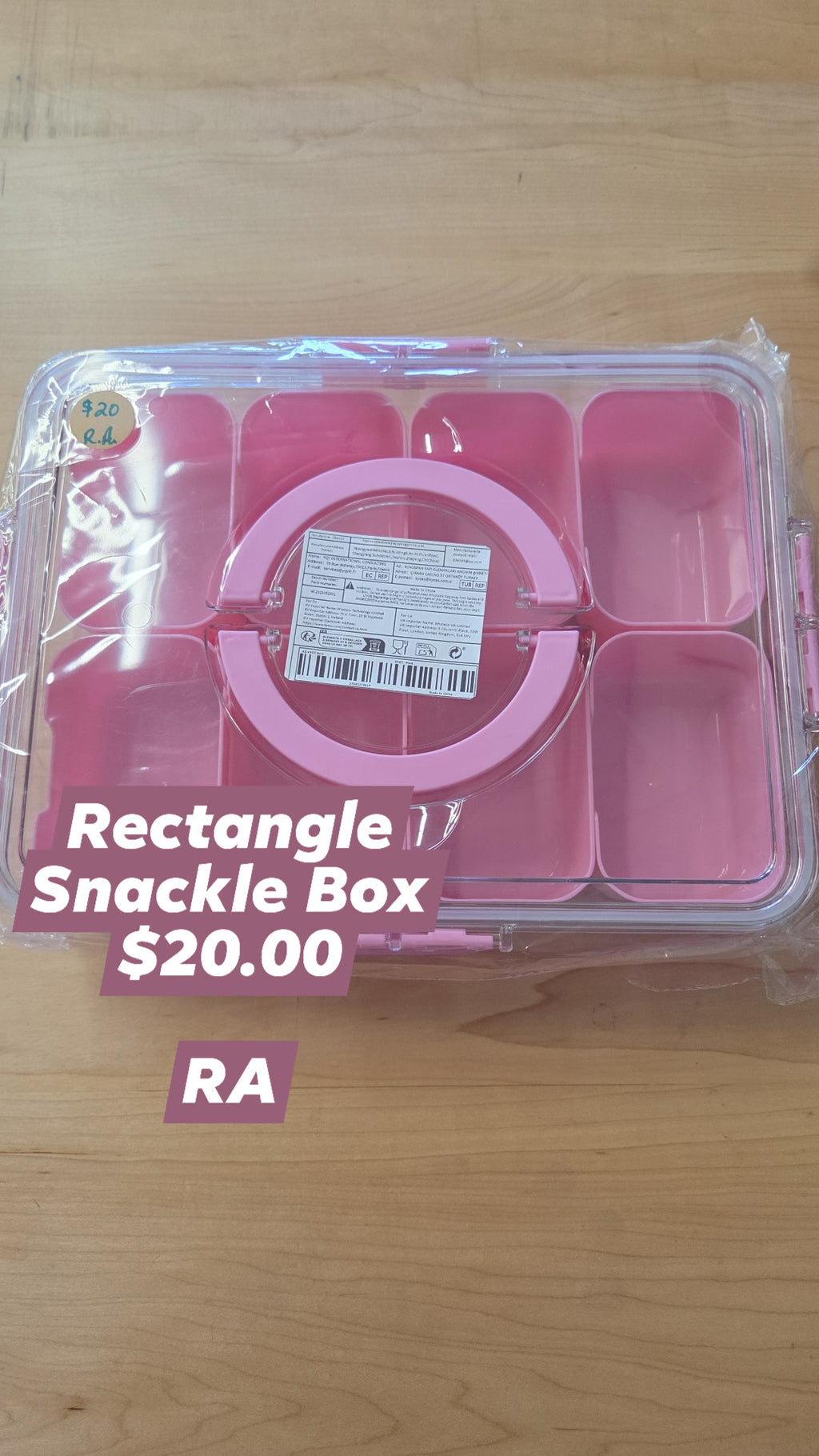 Rosebrook Auction - Snackle Boxes