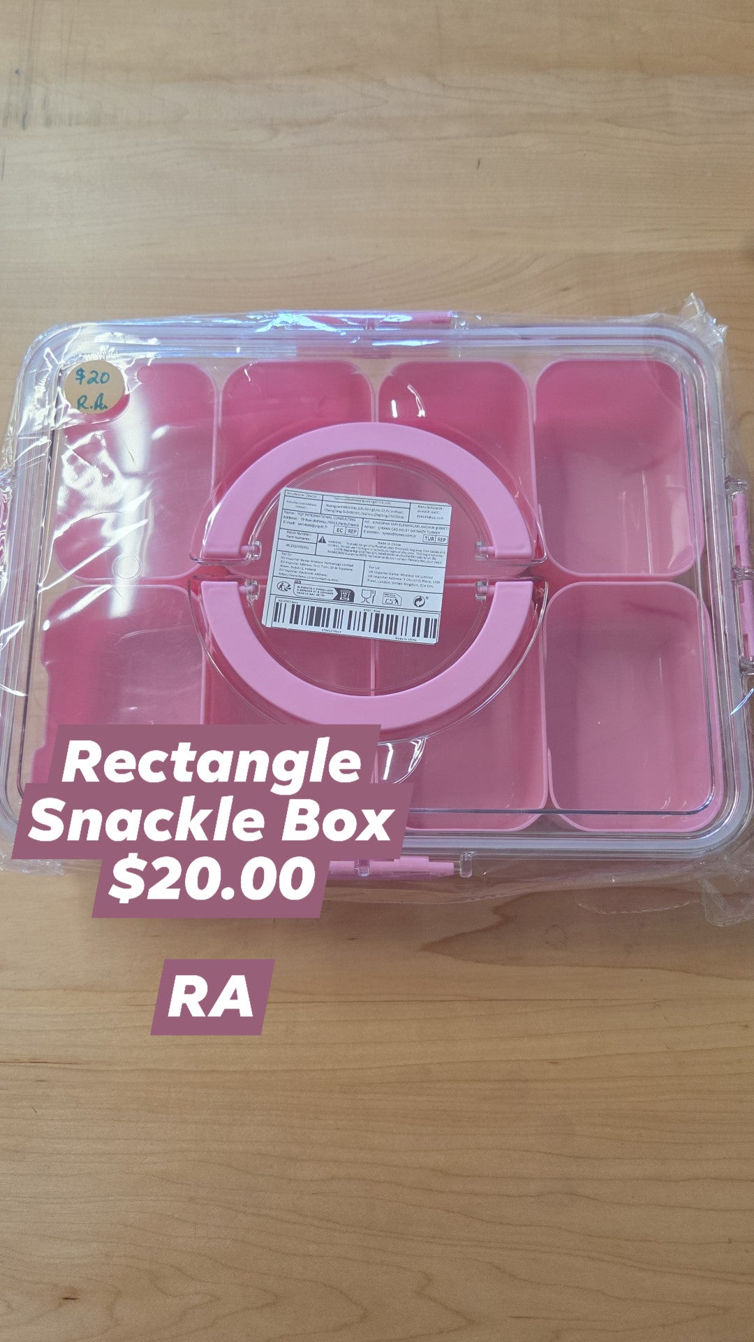 Rosebrook Auction - Snackle Boxes