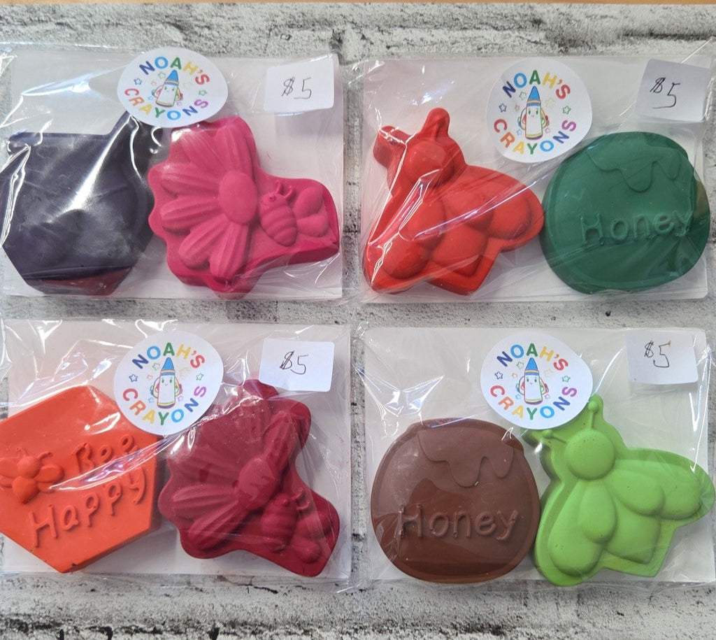 Noah's Crayons - Summer - Strawberries/Strawberry Set/Bees&Honey