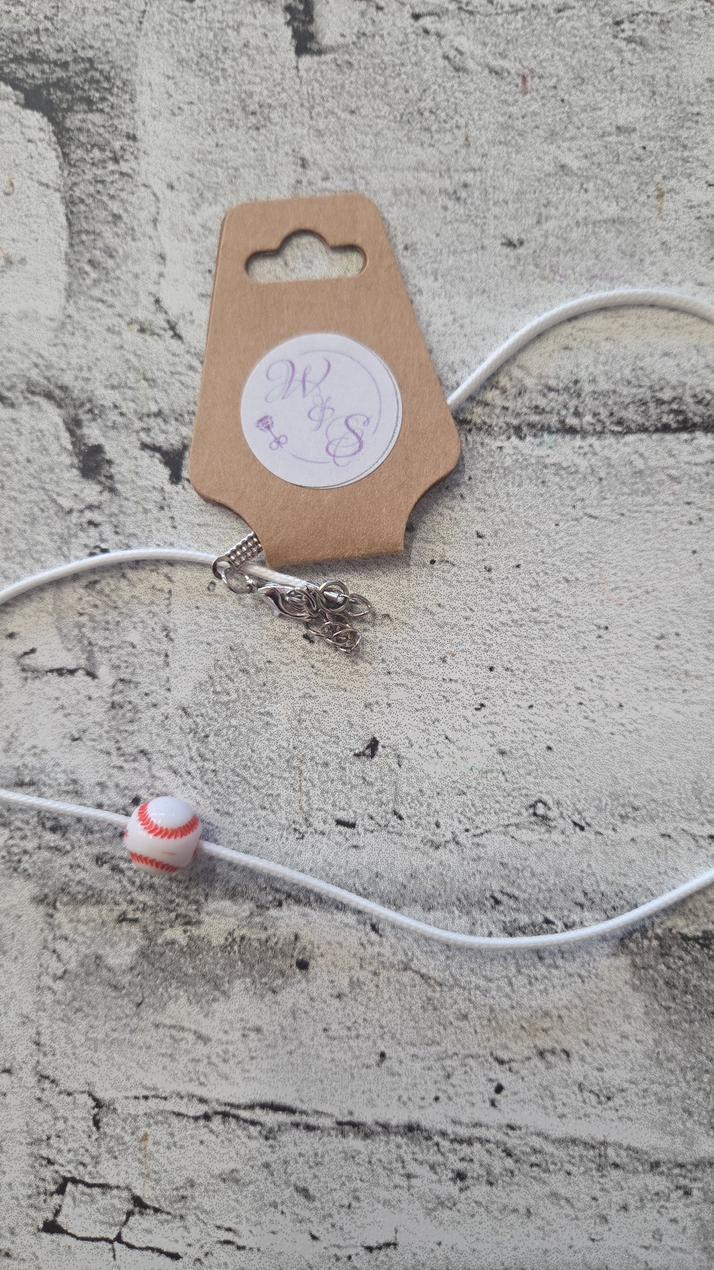 A Woman And A Stud - Sports Necklaces - String and charm colour may vary