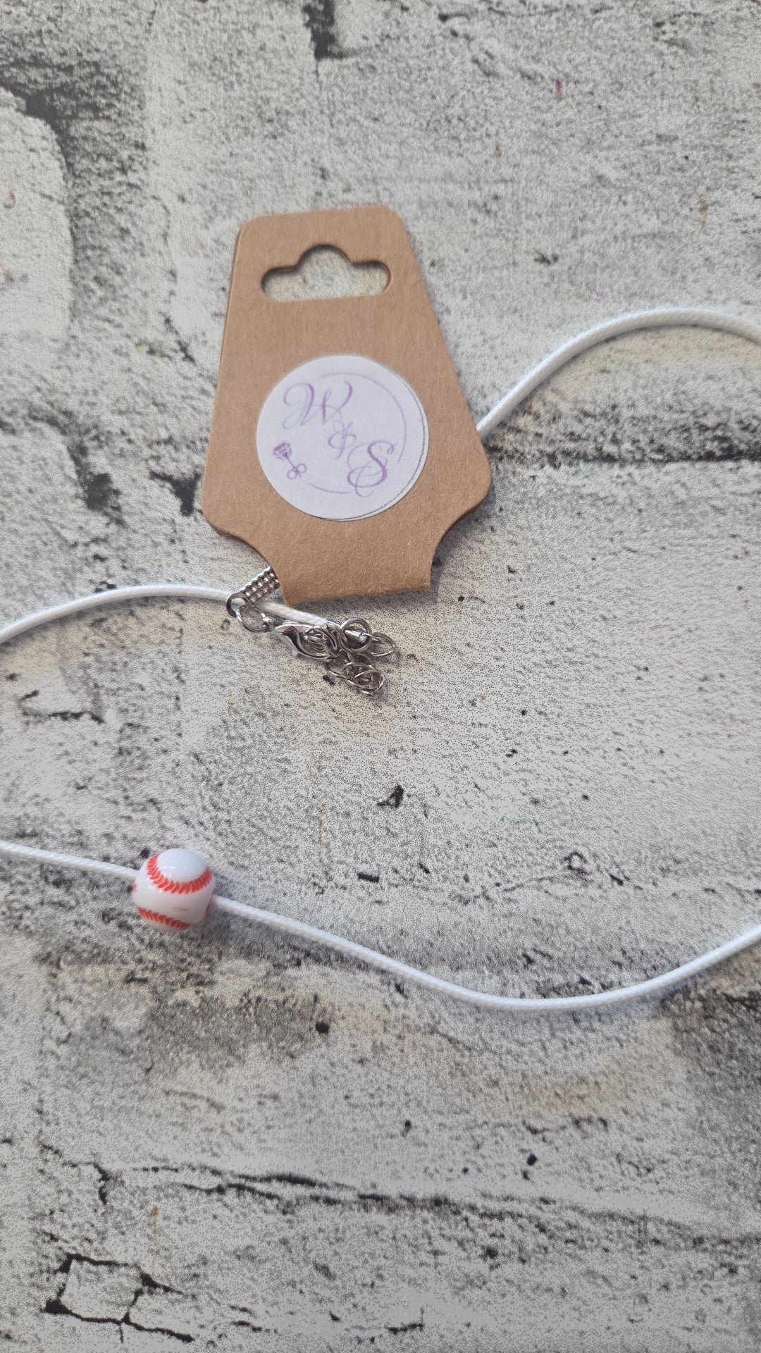 A Woman And A Stud - Sports Necklaces - String and charm colour may vary