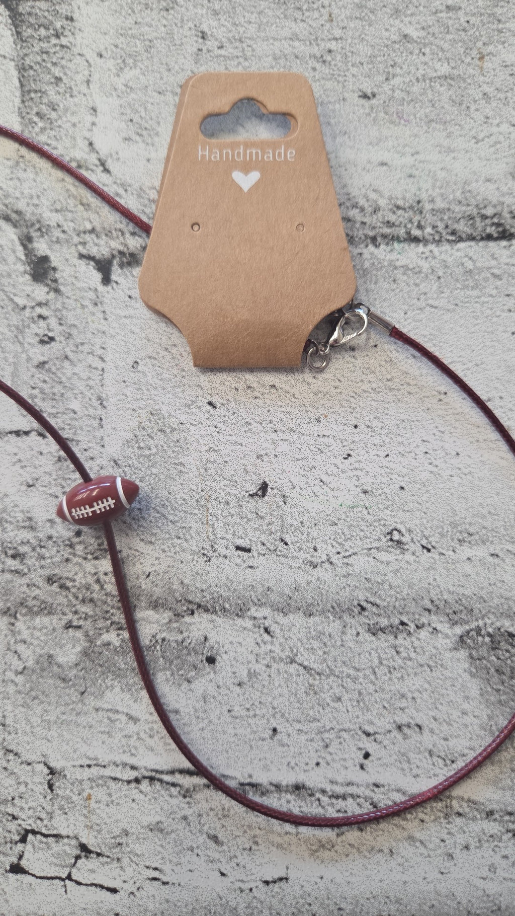 A Woman And A Stud - Sports Necklaces - String and charm colour may vary