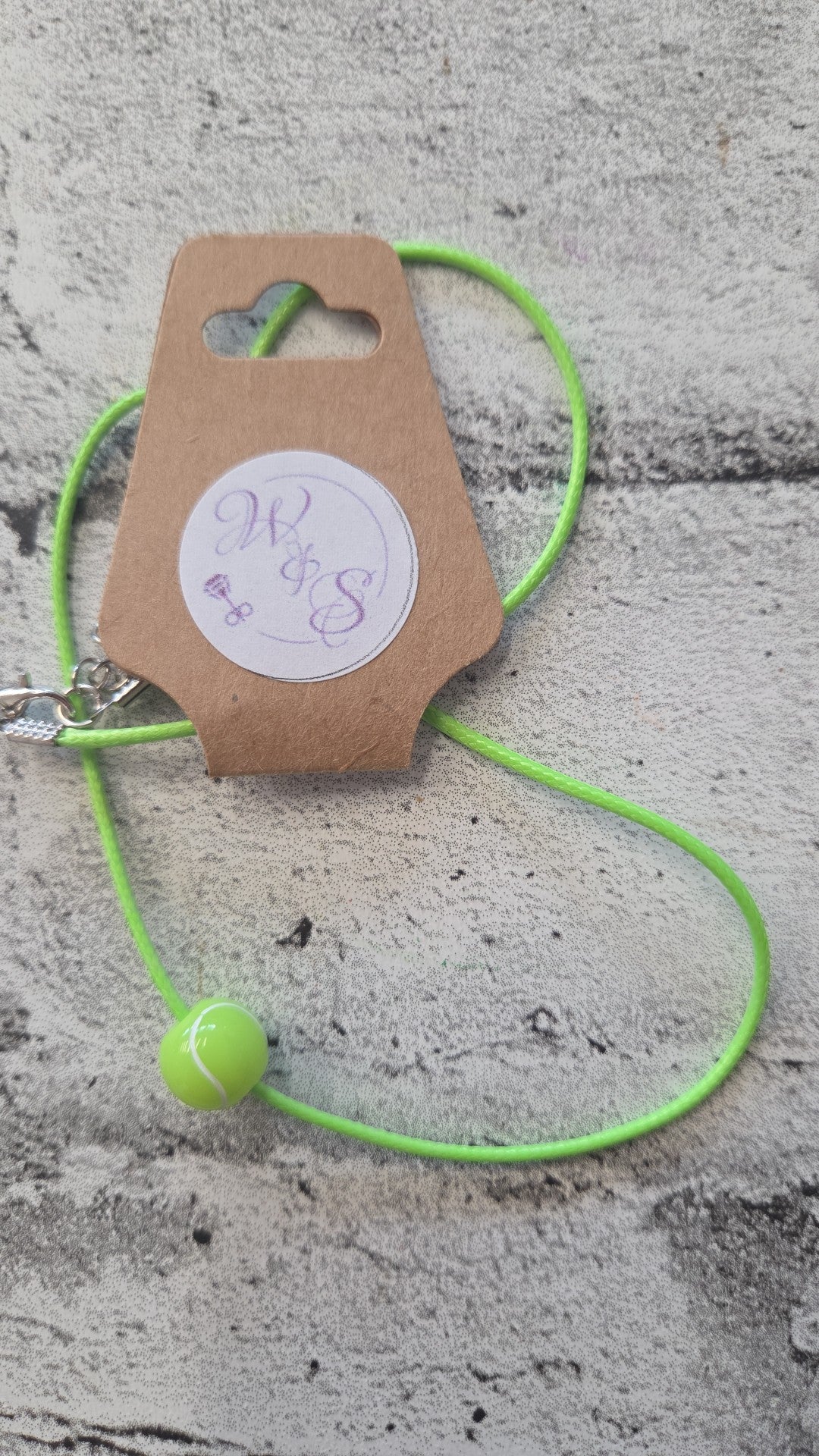 A Woman And A Stud - Sports Necklaces - String and charm colour may vary