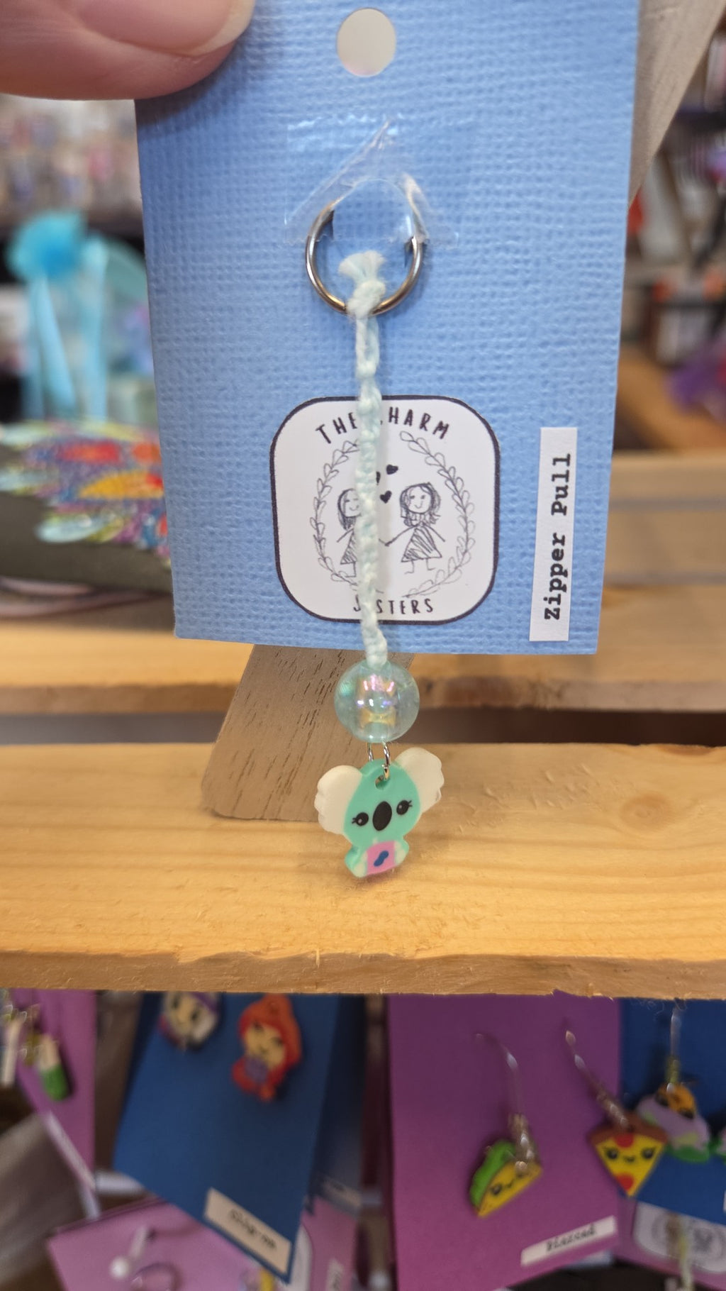 The Charm Sisters - Zipper Pulls