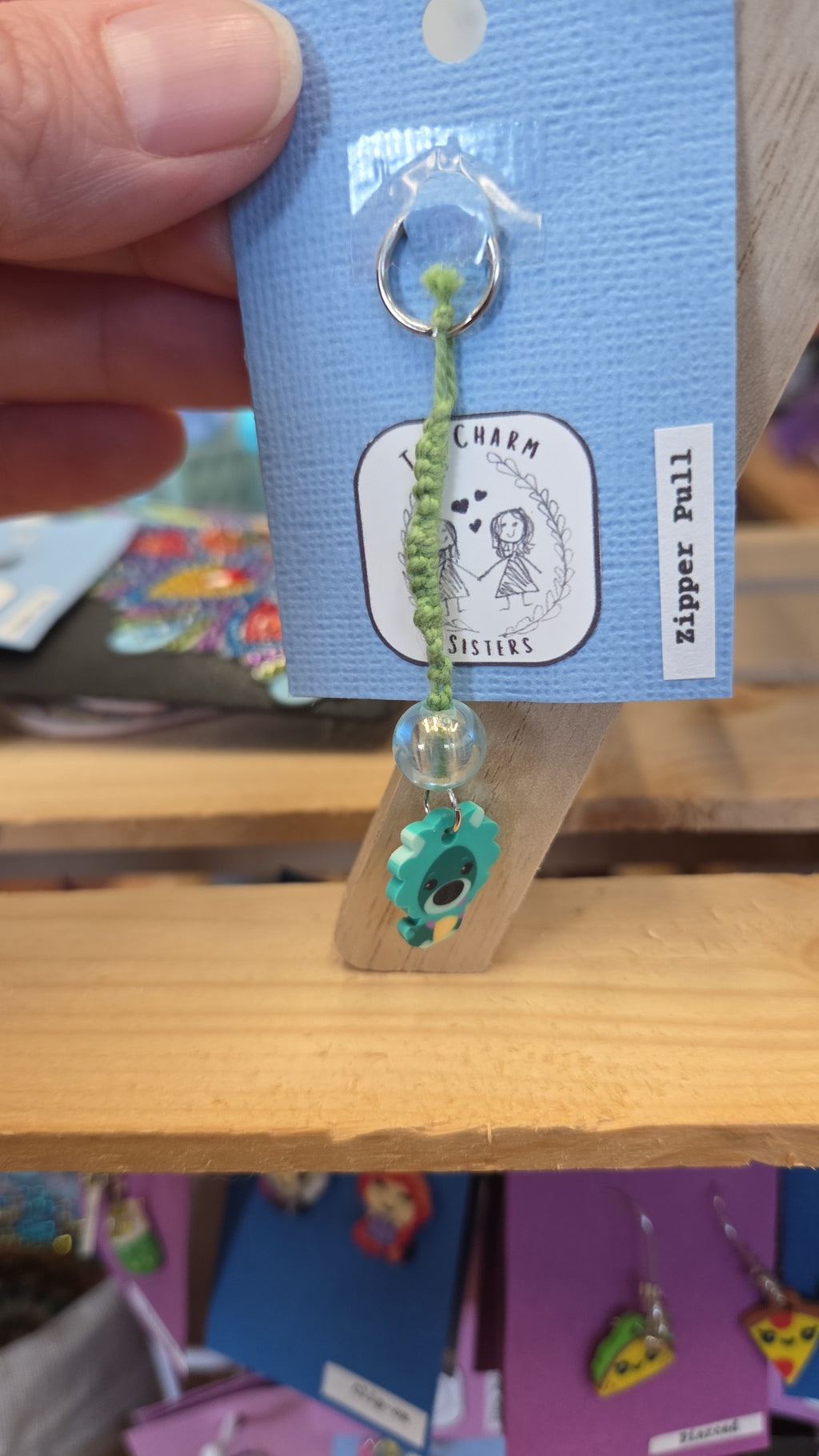 The Charm Sisters - Zipper Pulls