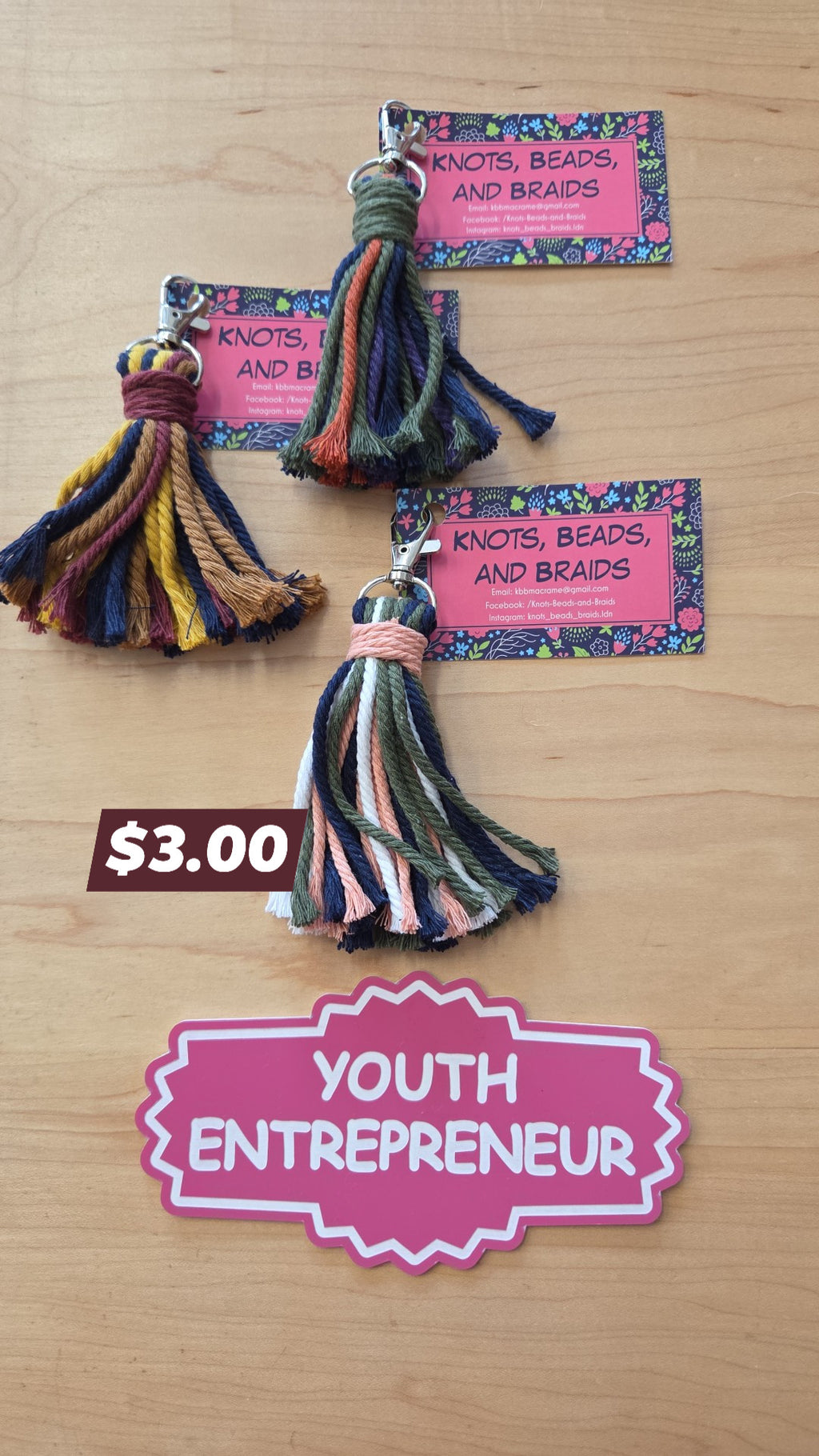 Knots, Beads, and Braids - Key Chains