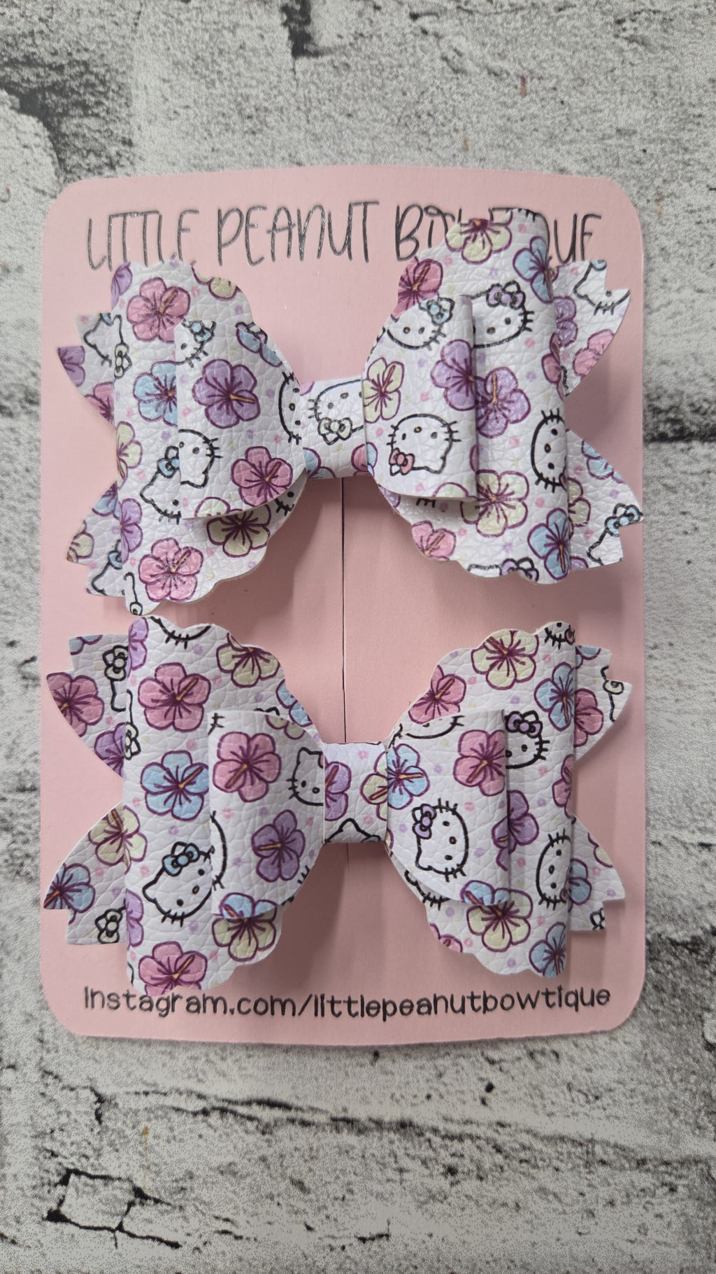 Little Peanut Bowtique - Double Bows