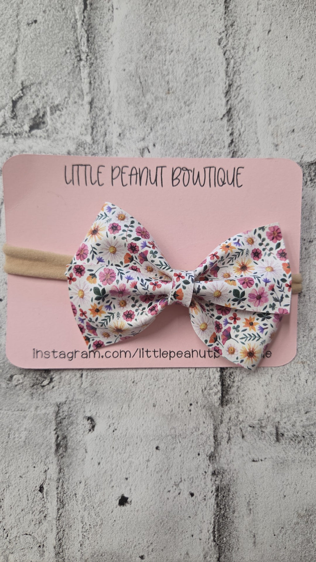 Little Peanut Bowtique - Single Bows - Clip & Band