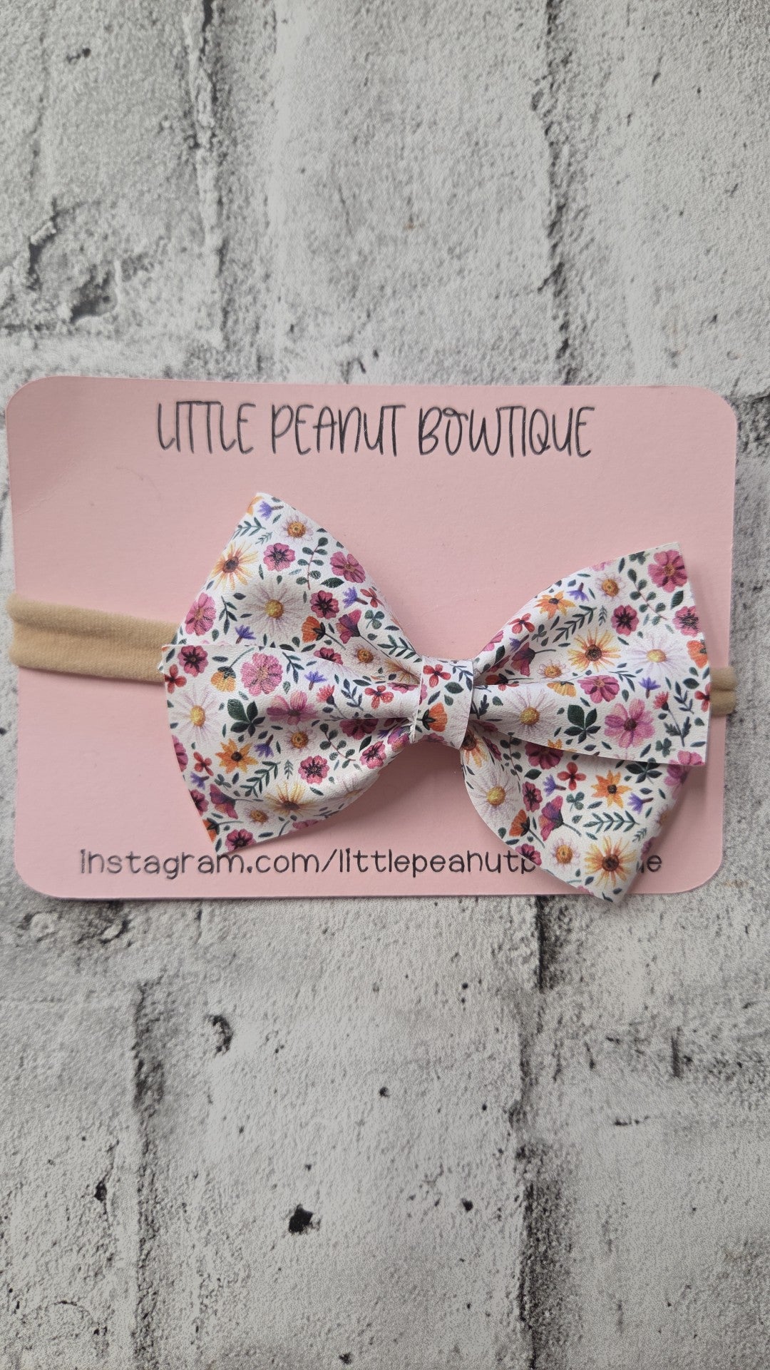 Little Peanut Bowtique - Single Bows - Clip & Band