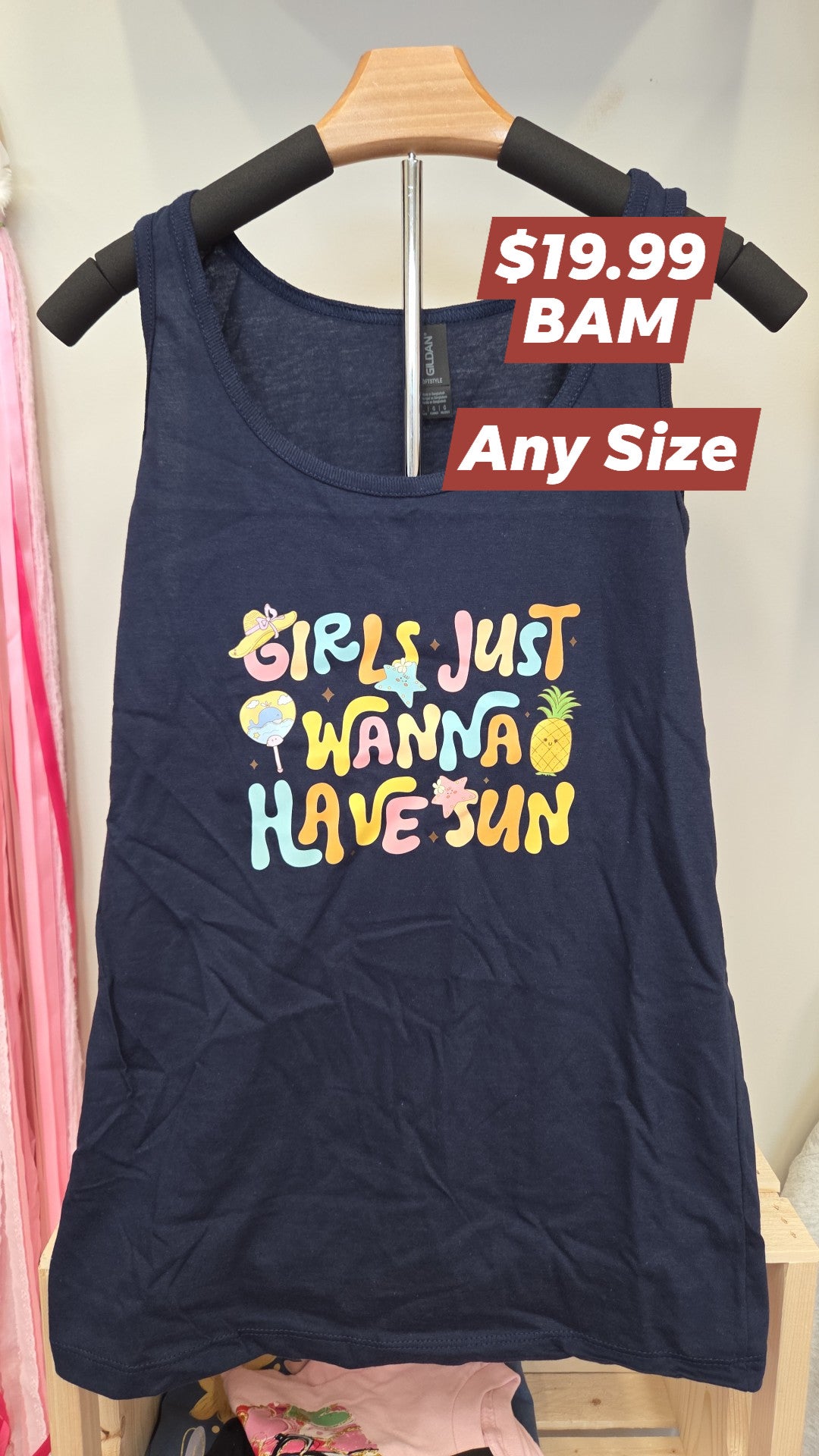 BAM Creations - All Sizes - Girls just wanna have sun