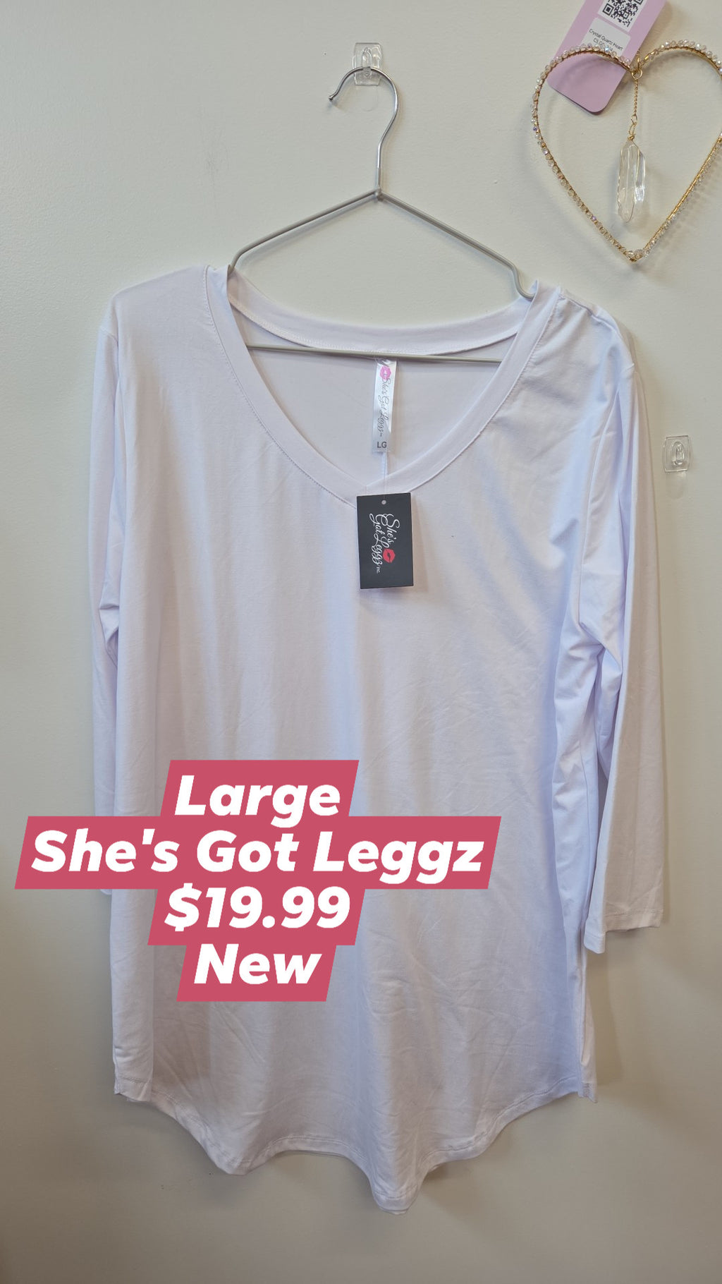 She's Got Leggz - 1/4 Sleeve