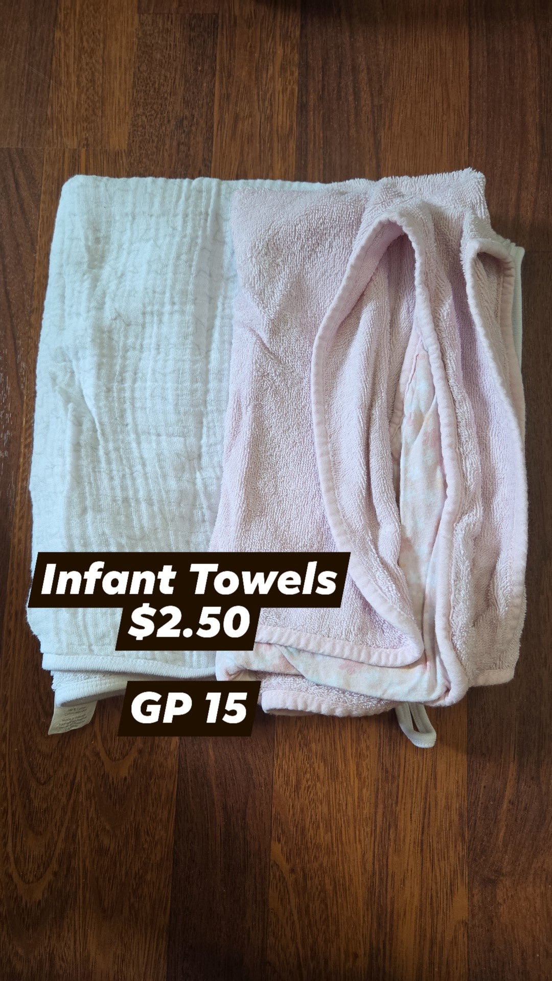 Infant Towels