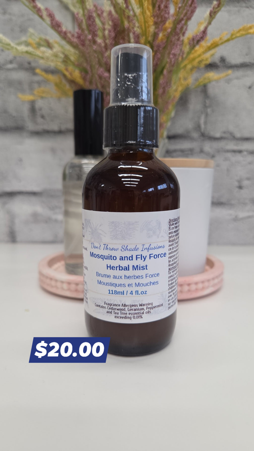 Don't Throw Shade - Herbal Mist - Outdoor Line