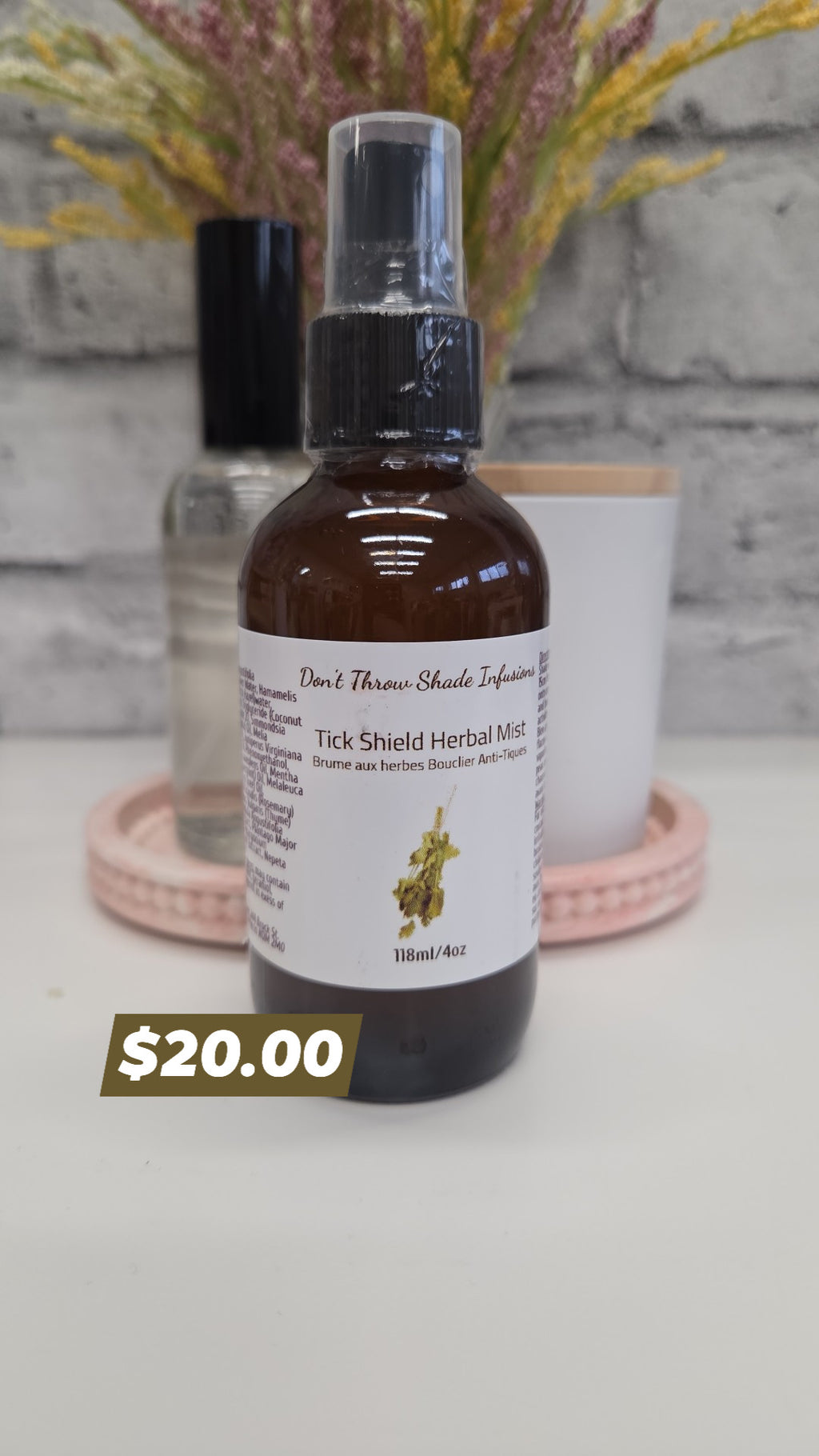 Don't Throw Shade - Herbal Mist - Outdoor Line