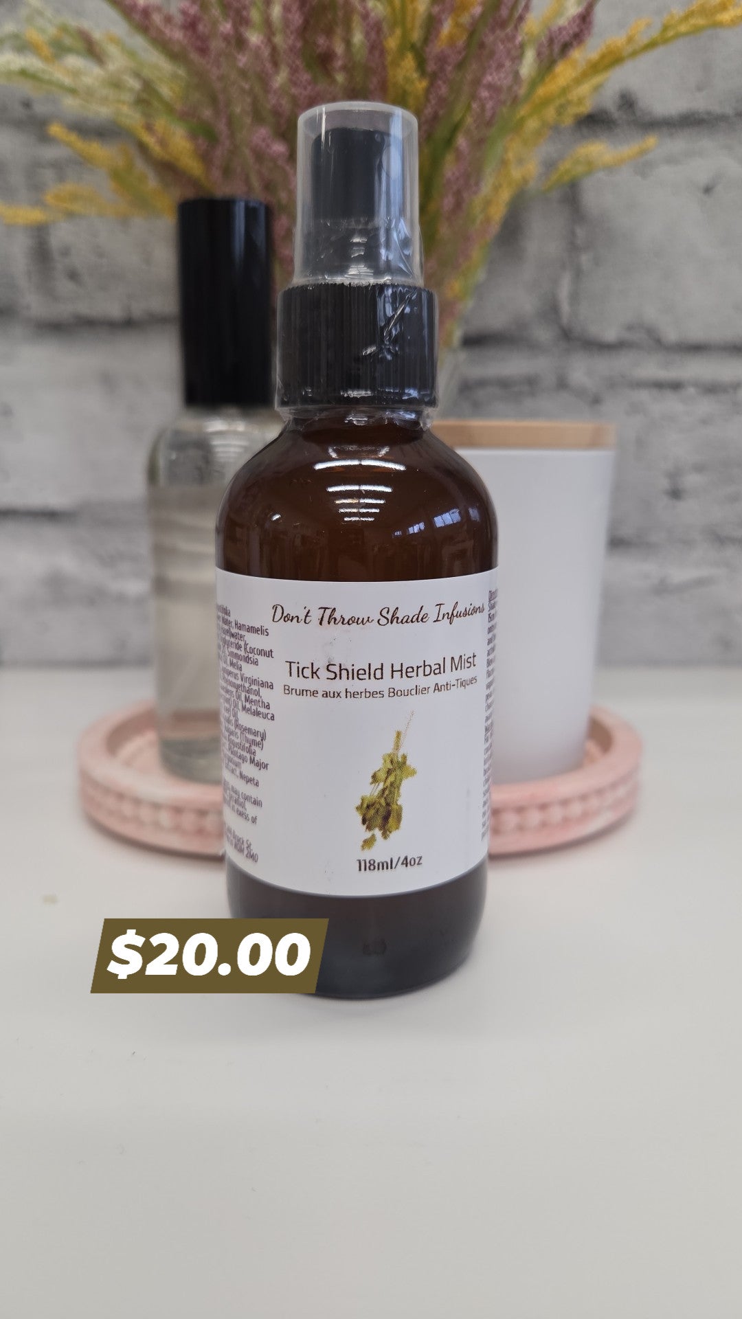 Don't Throw Shade - Herbal Mist - Outdoor Line