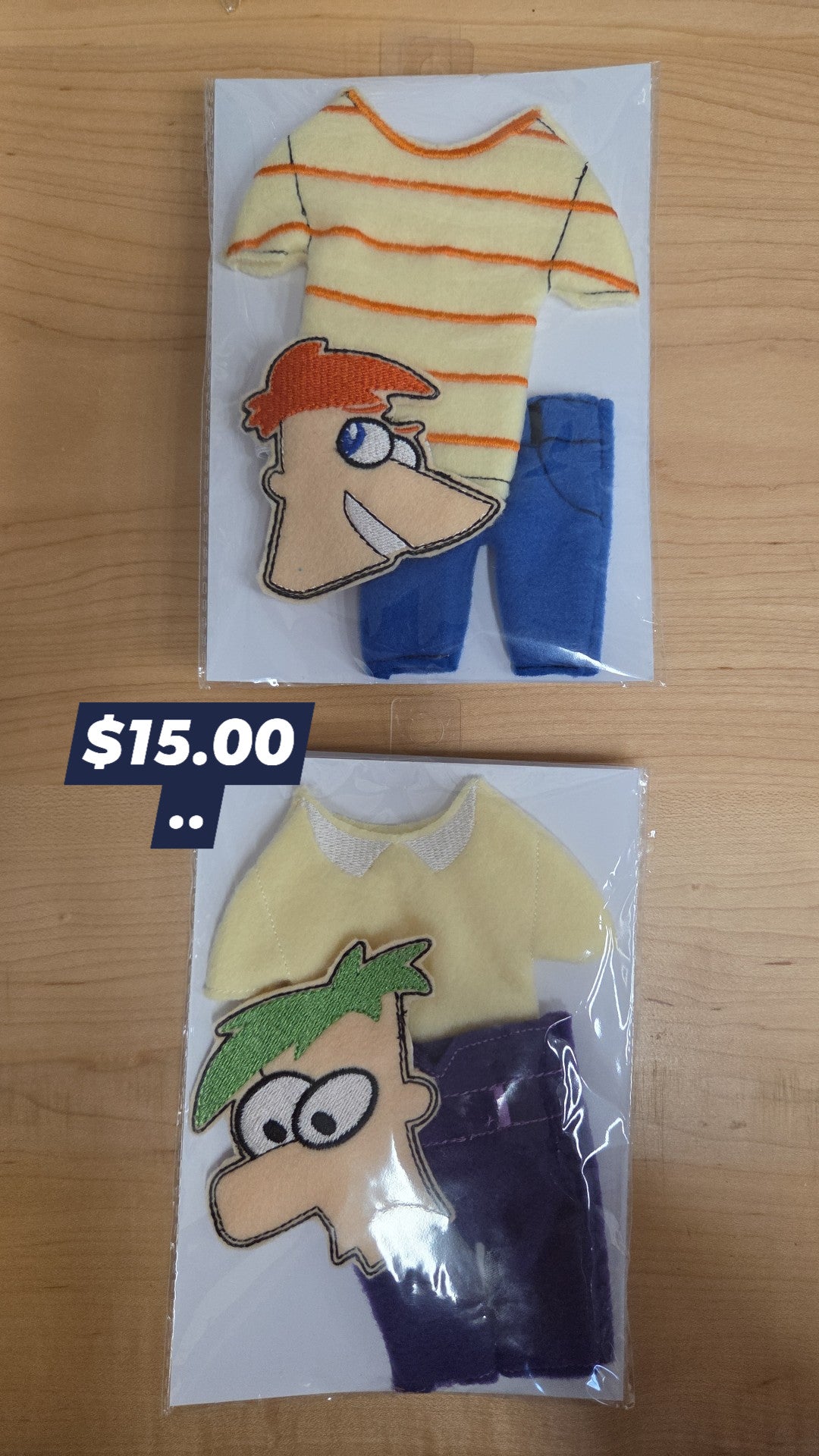 Stitch by Stitch Gift Boutique - Elf - Phineas & Ferb